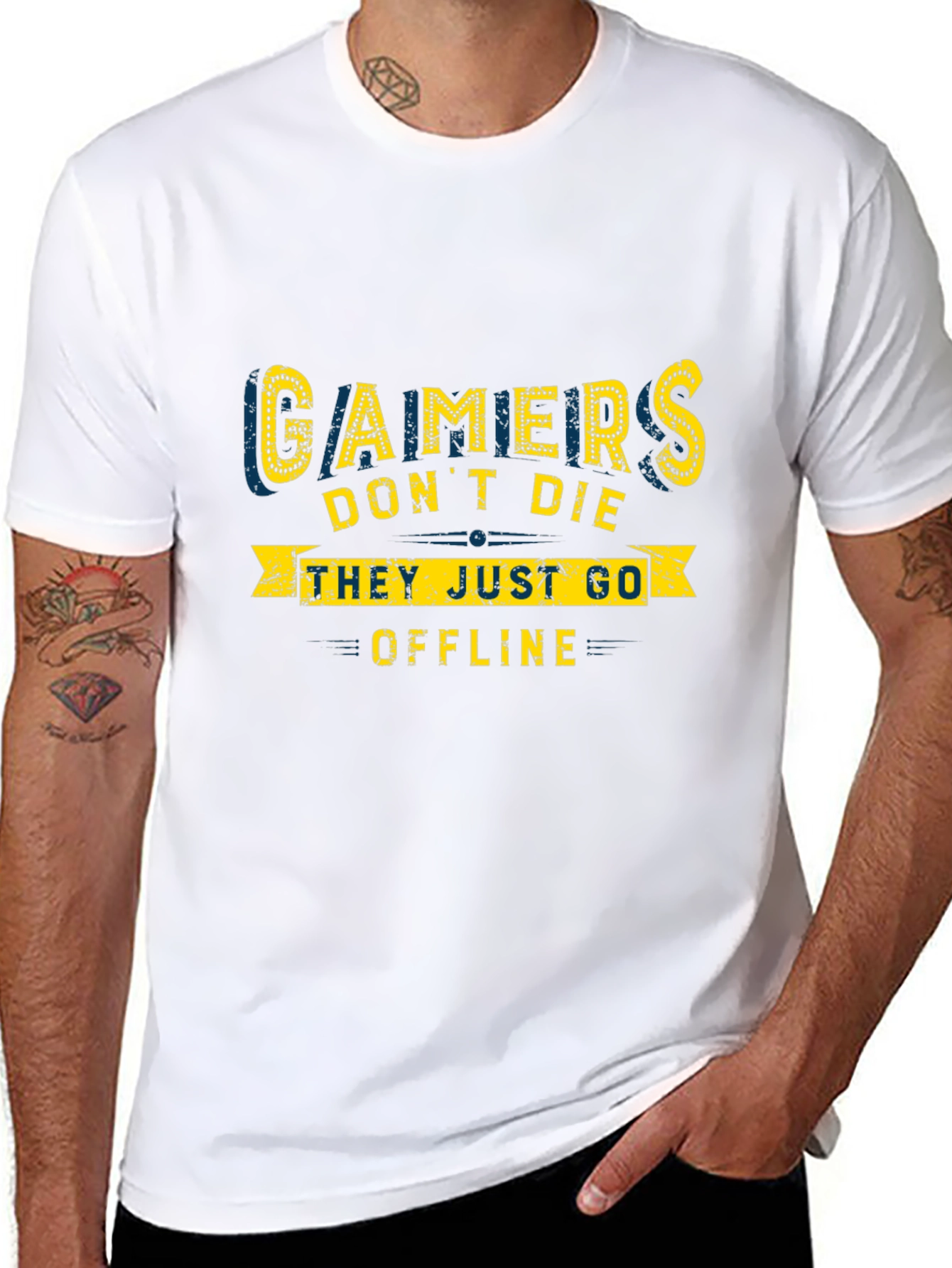 Gamers Dont Die T-Shirt