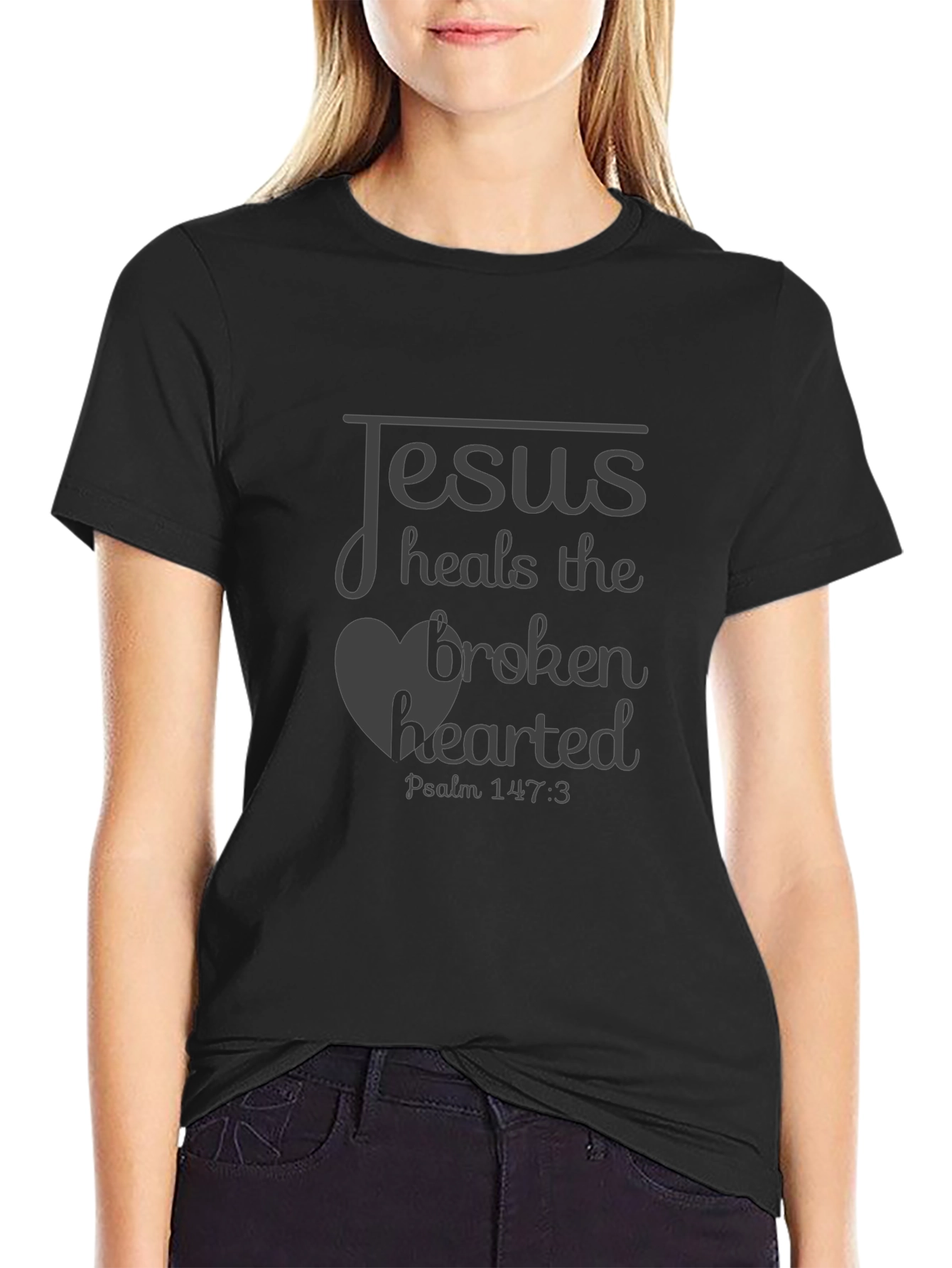 Jesus Heals the Brokenhearted T-Shirt
