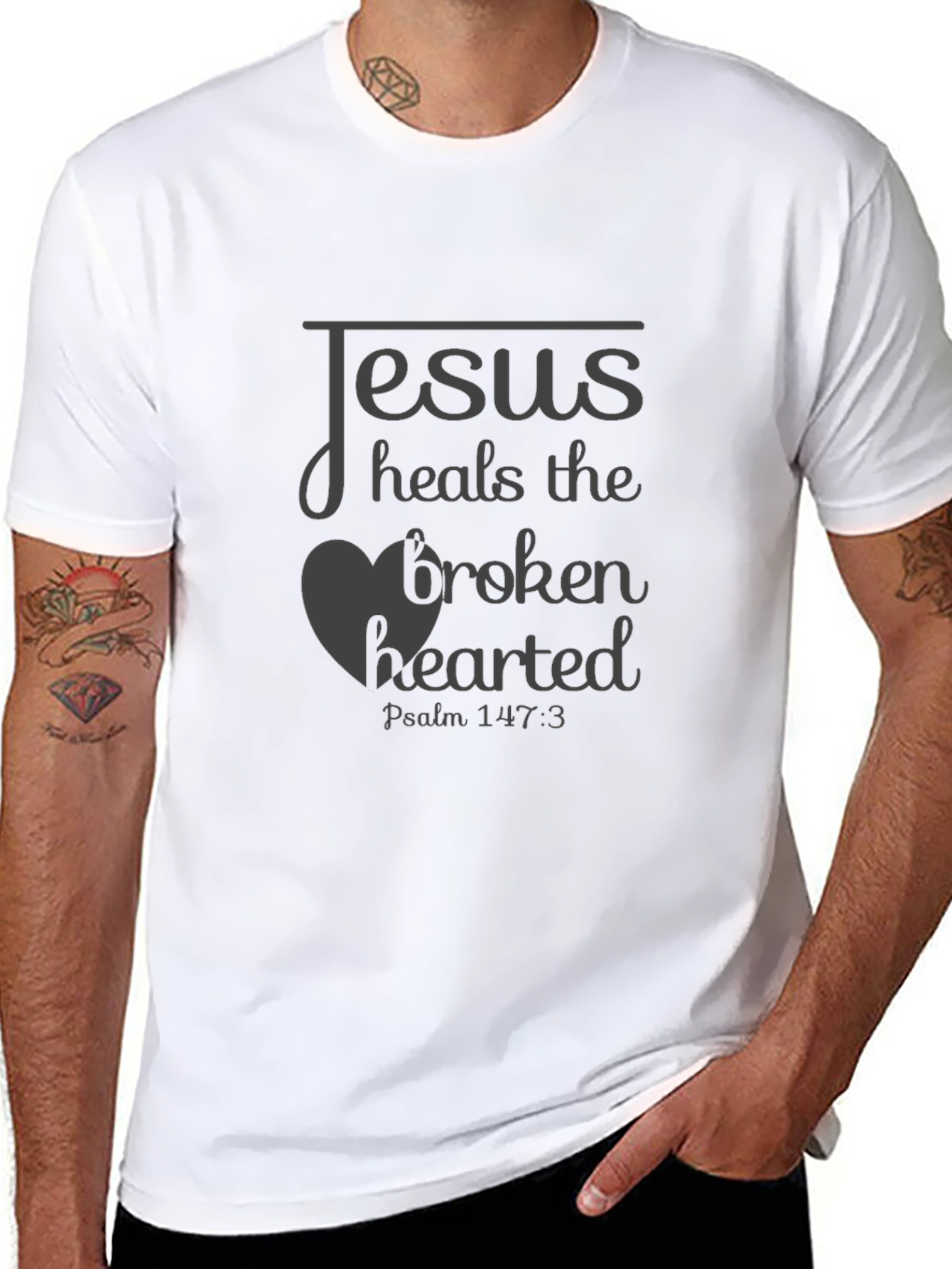 Jesus Heals the Brokenhearted T-Shirt
