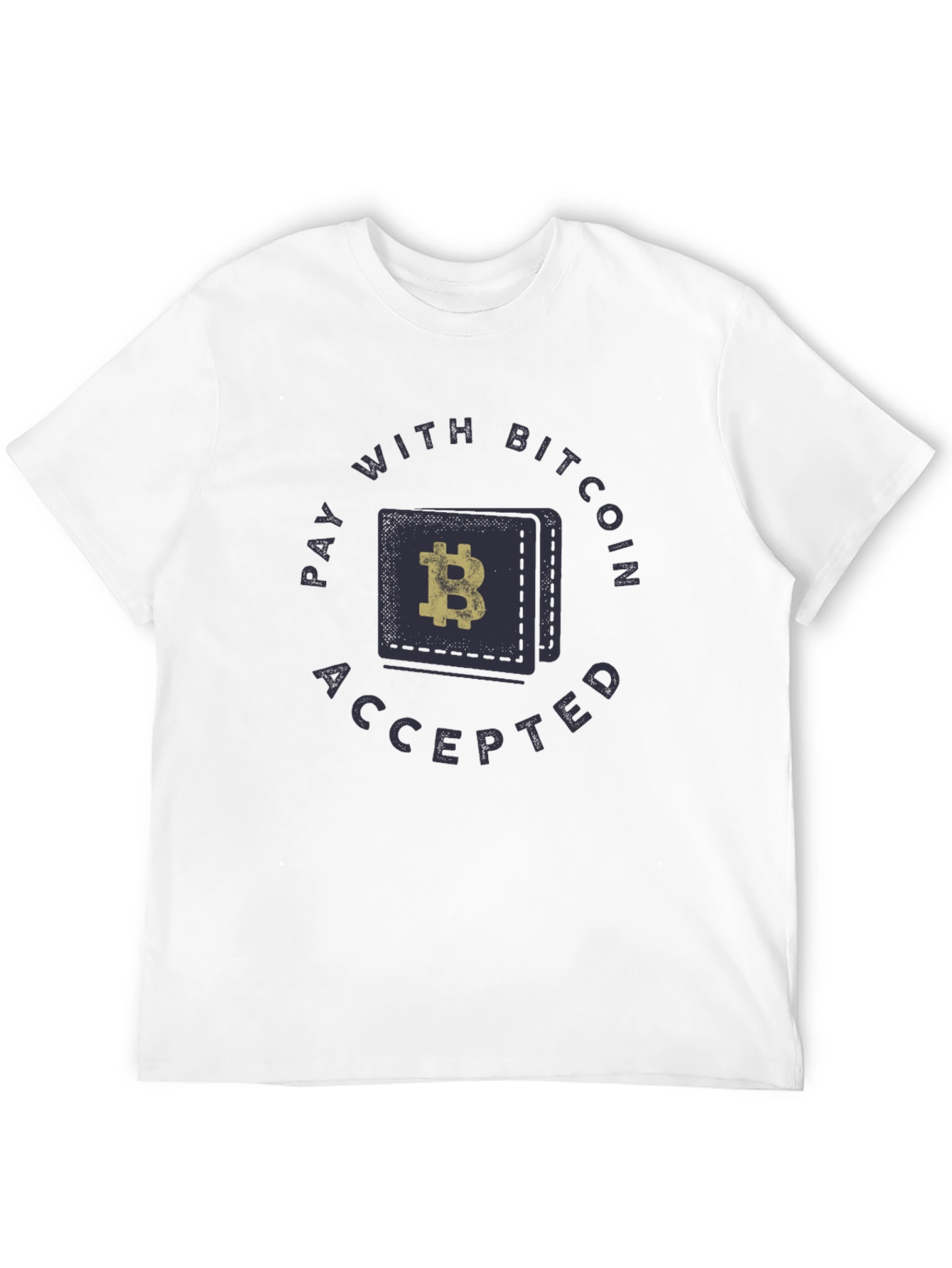 Pay with Bitcoin T-Shirt - Crypto Accepted Tee
