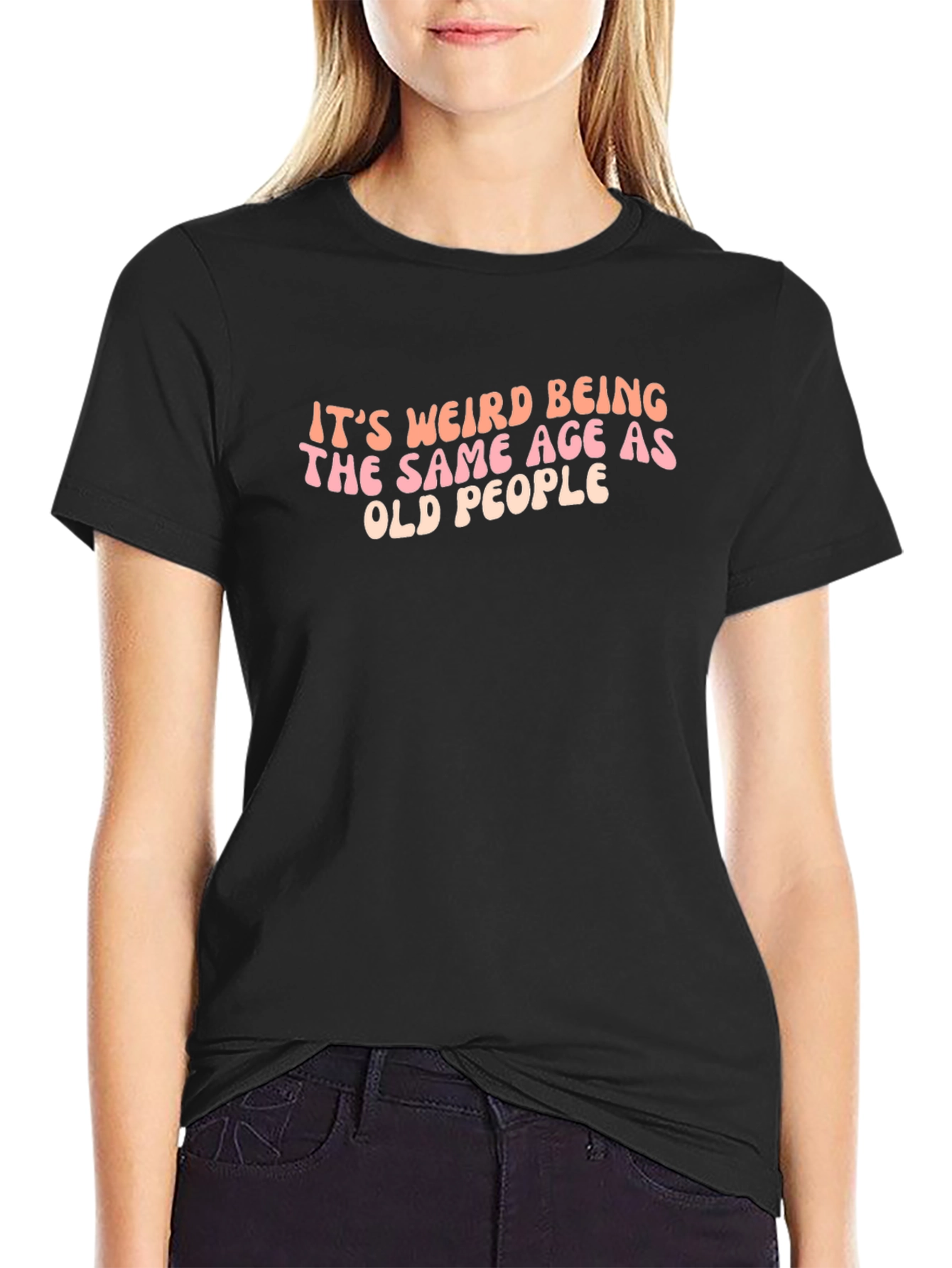 Funny Old People Graphic Tee
