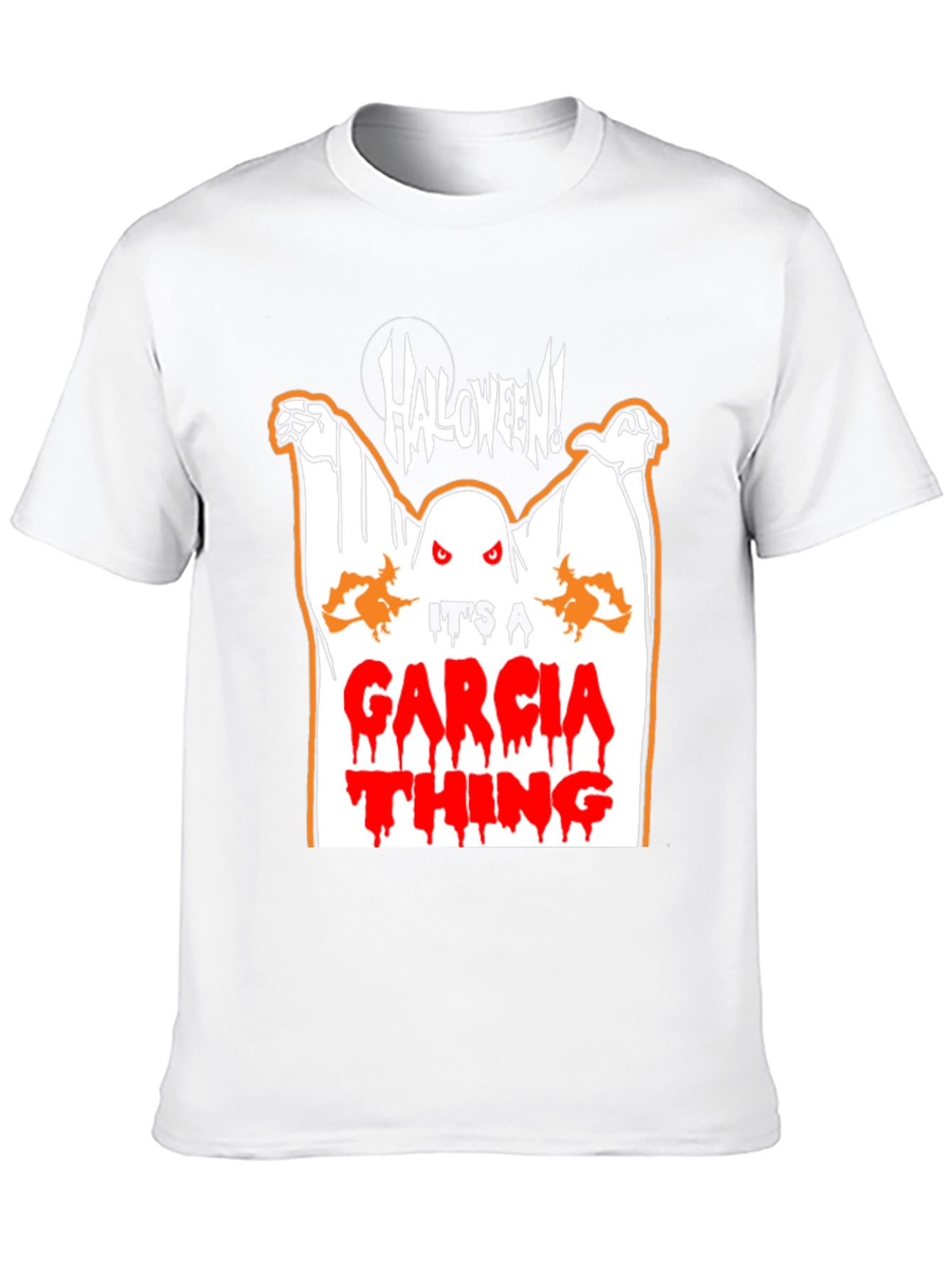 Halloween Garcia Family Ghost T-Shirt