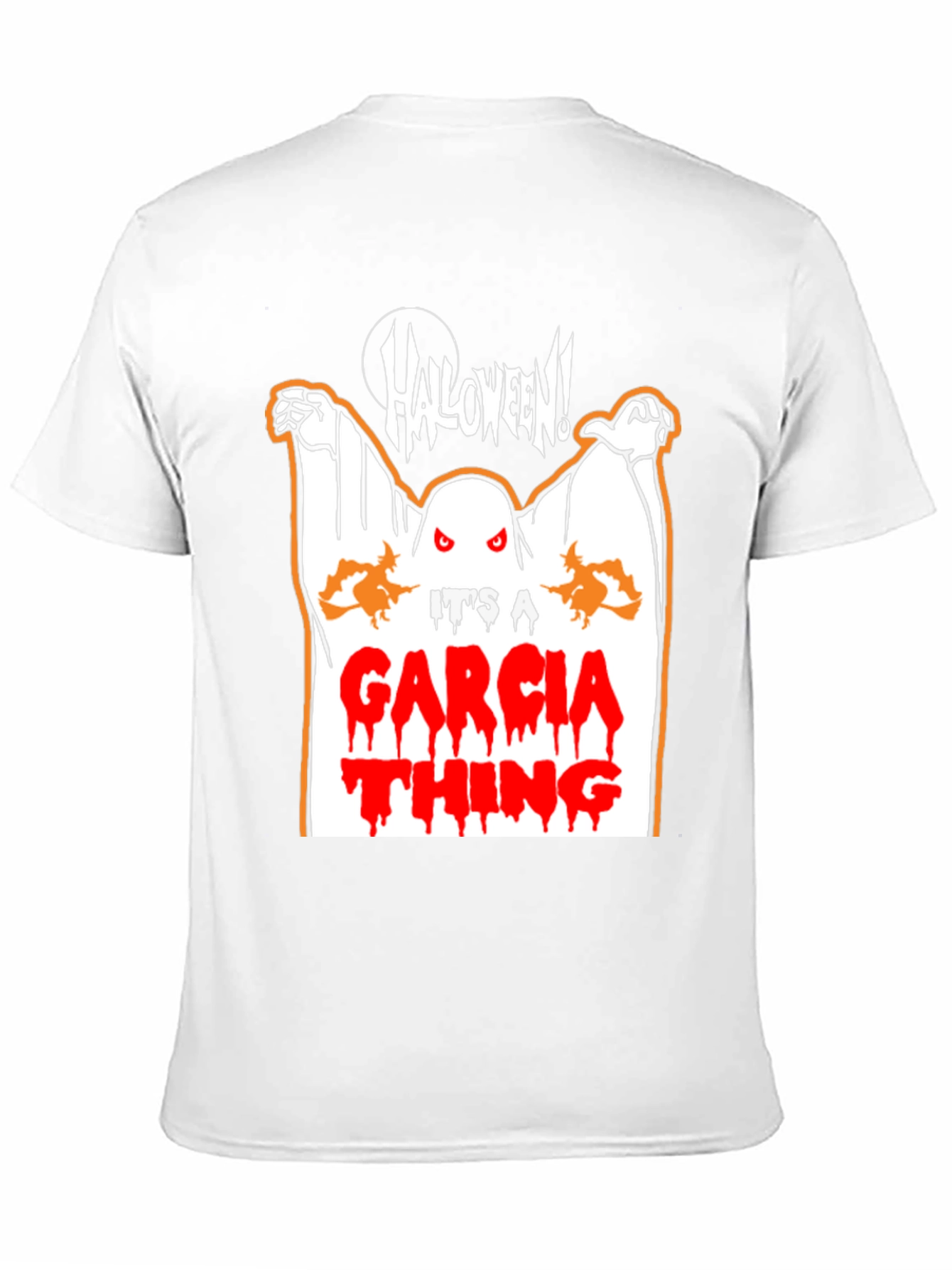 Halloween Garcia Family Ghost T-Shirt