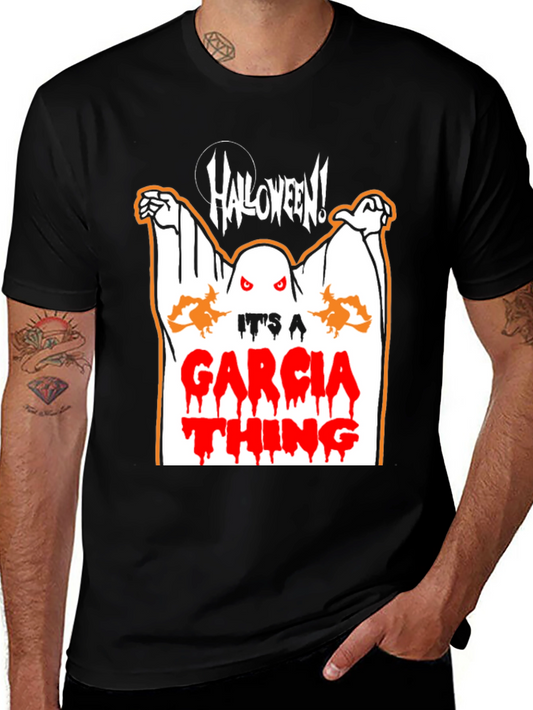 Halloween Garcia Family Ghost T-Shirt