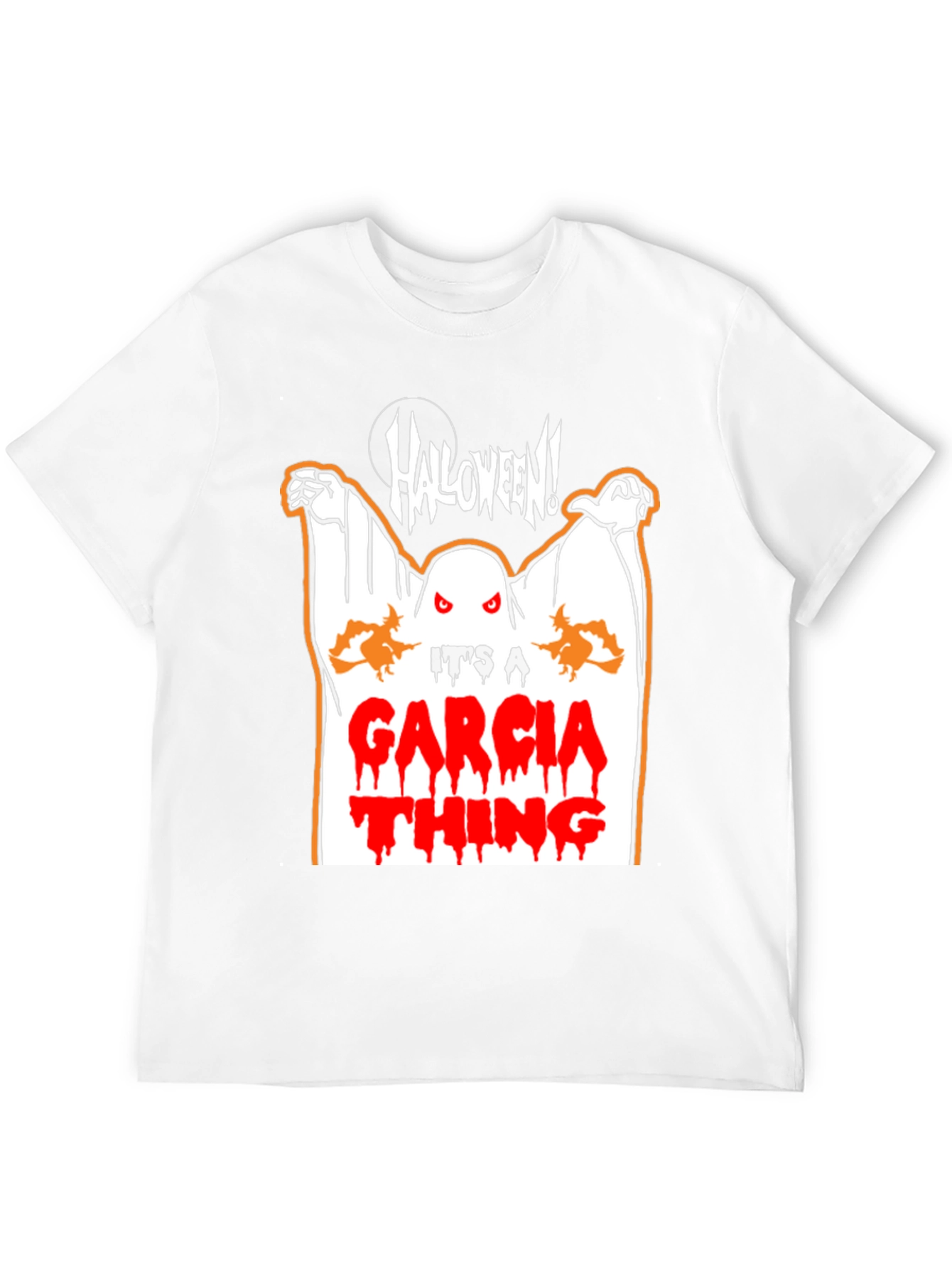 Halloween Garcia Family Ghost T-Shirt