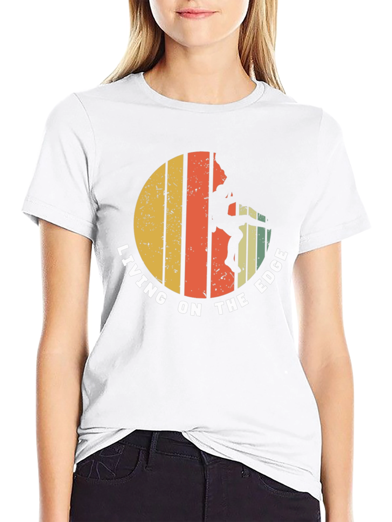Living on the Edge Climbing T-Shirt