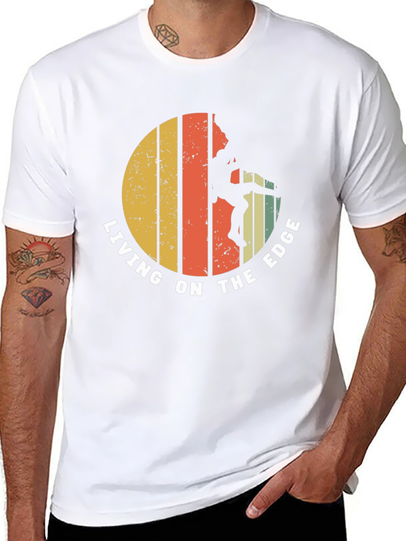 Living on the Edge Climbing T-Shirt