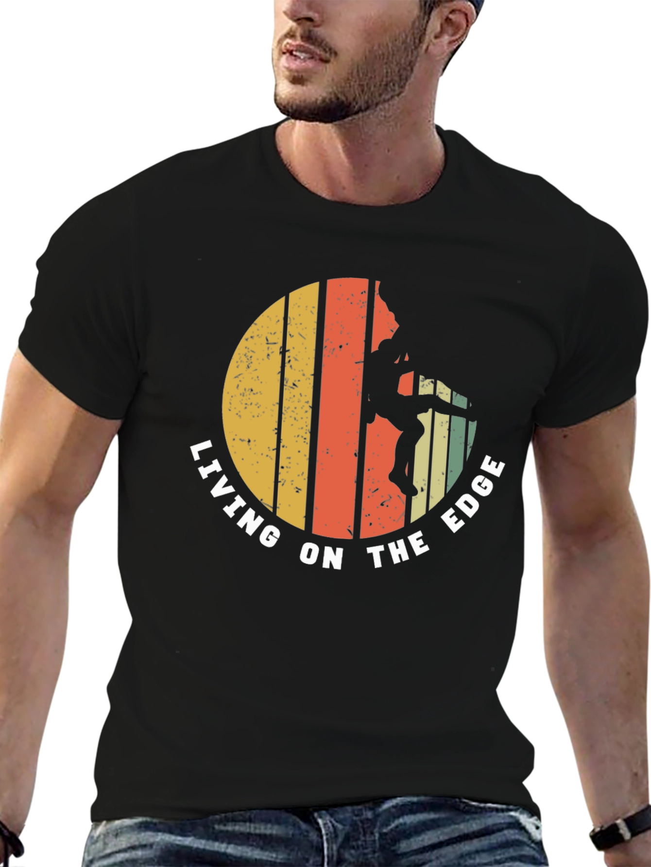 Living on the Edge Climbing T-Shirt