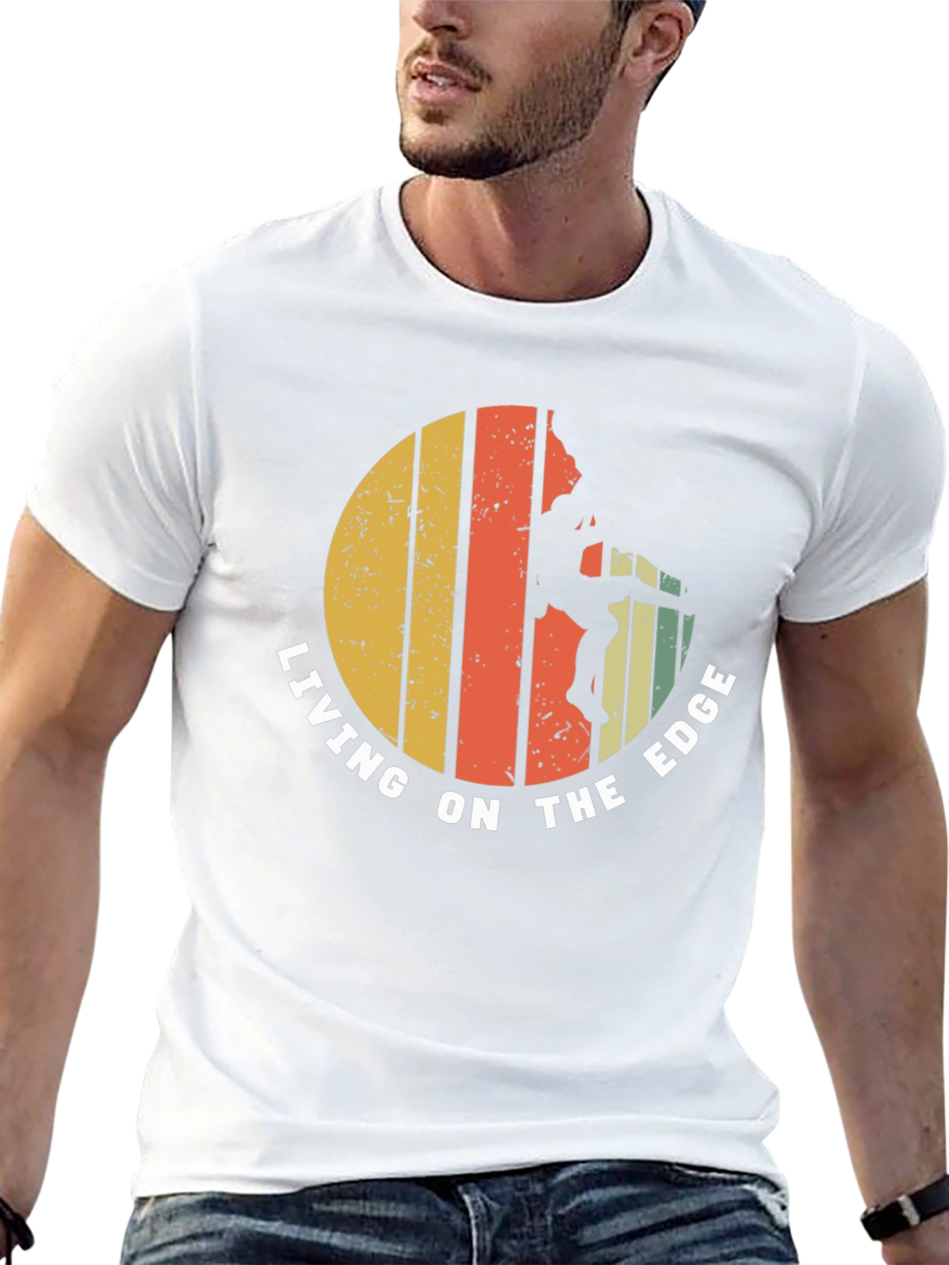 Living on the Edge Climbing T-Shirt