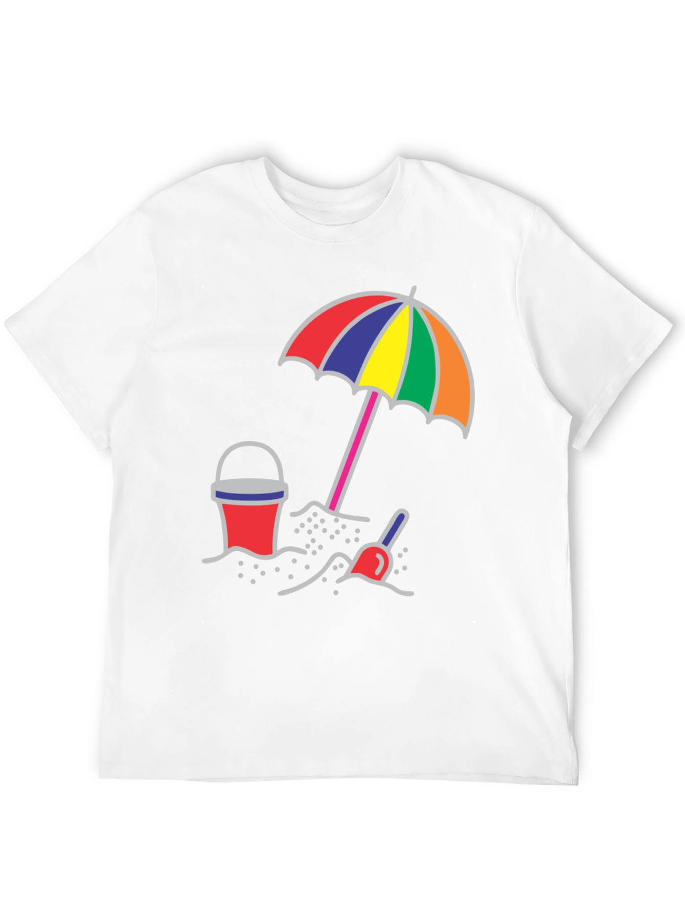 Beach Day Graphic T-Shirt - Summer Fun