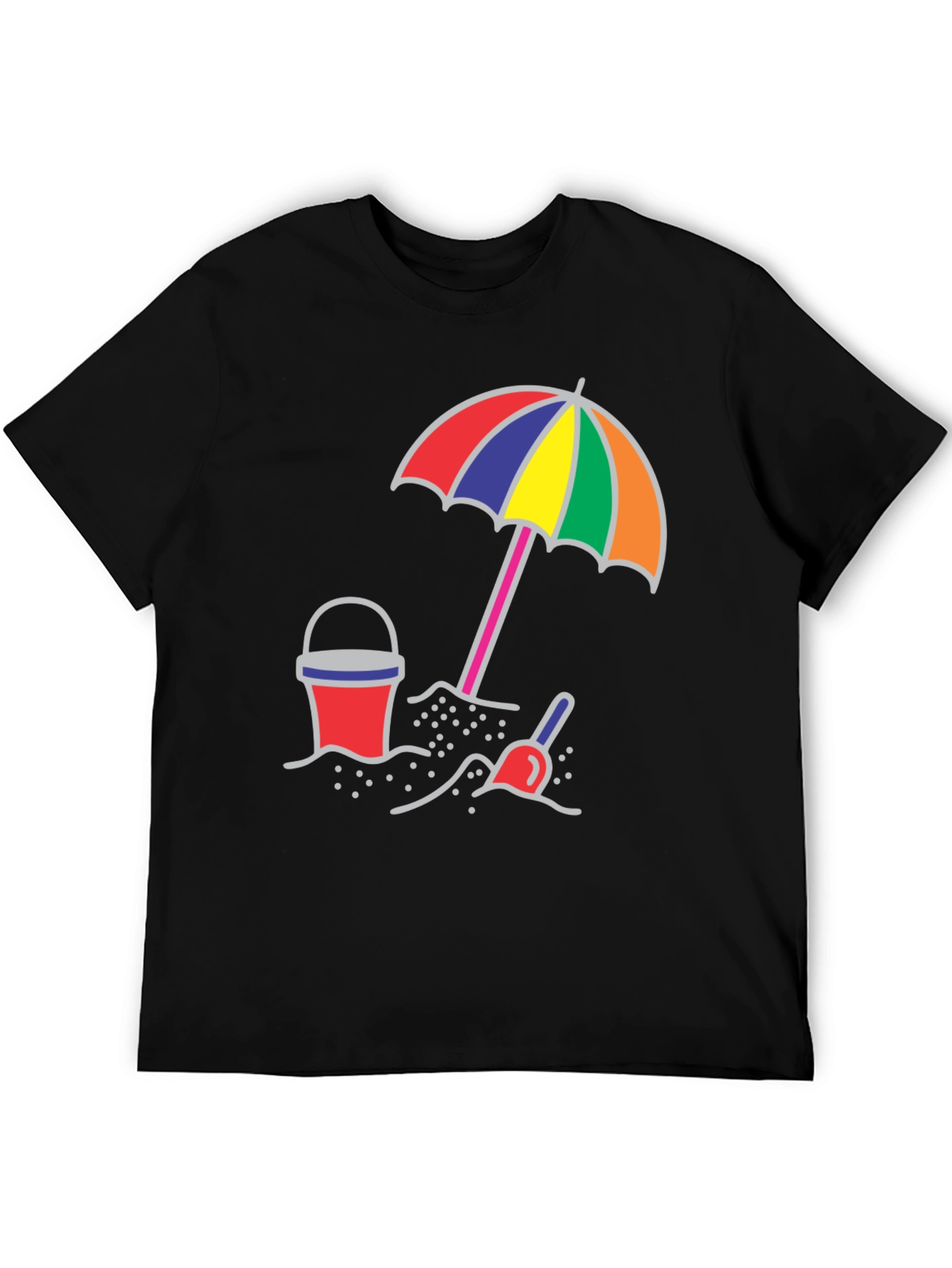Beach Day Graphic T-Shirt - Summer Fun