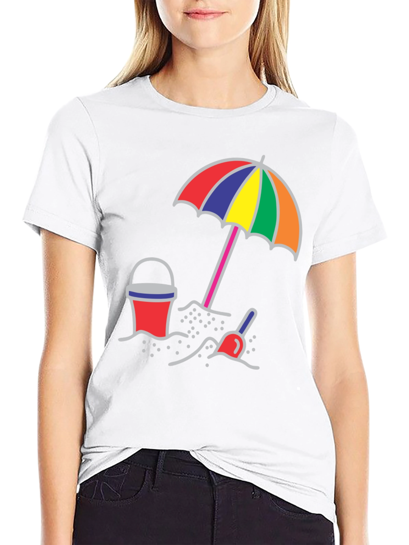 Beach Day Graphic T-Shirt - Summer Fun