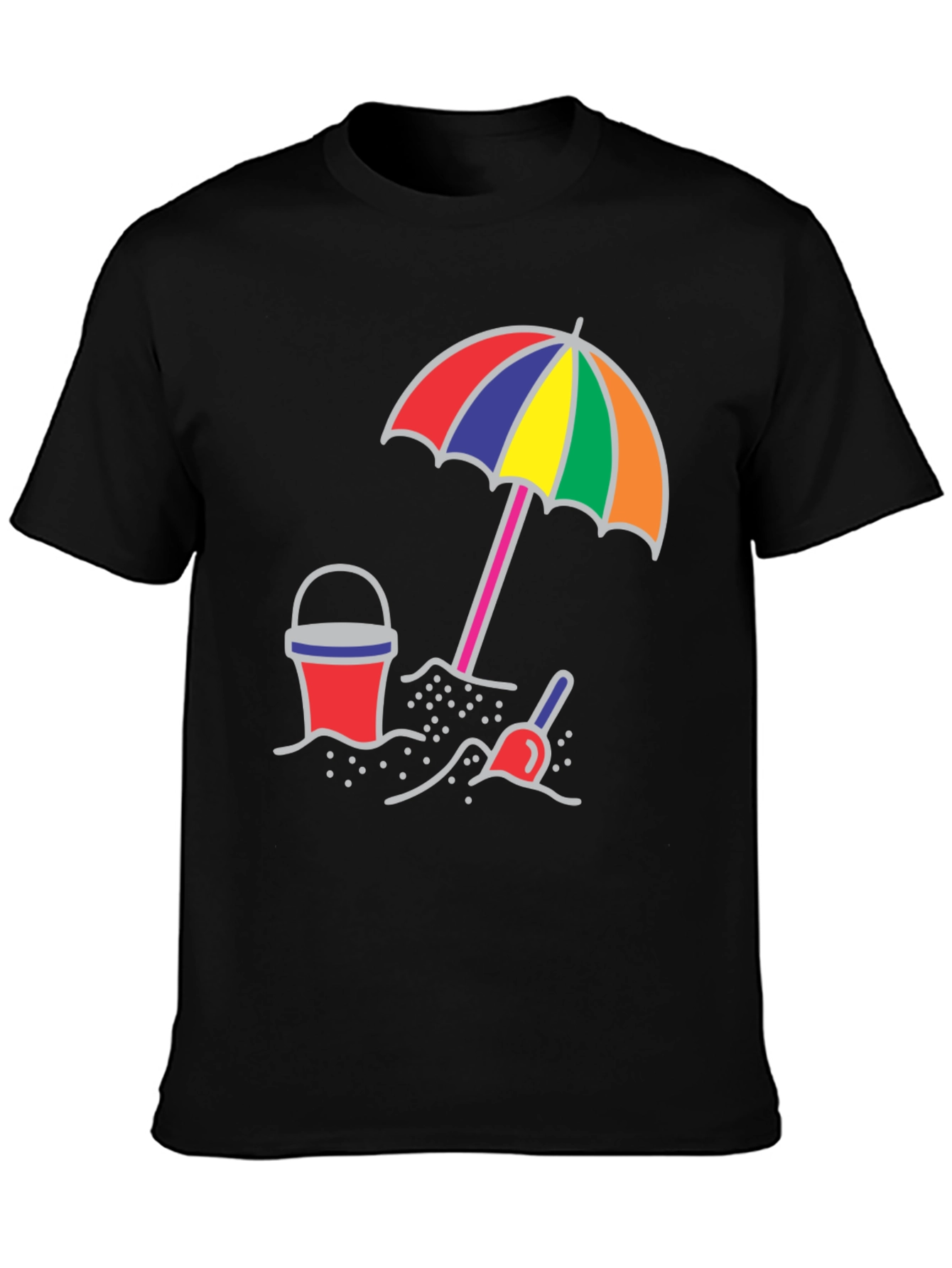 Beach Day Graphic T-Shirt - Summer Fun