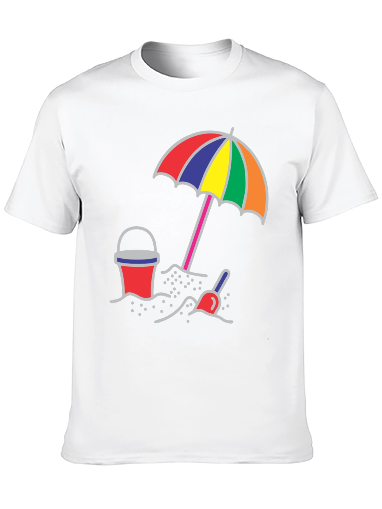 Beach Day Graphic T-Shirt - Summer Fun
