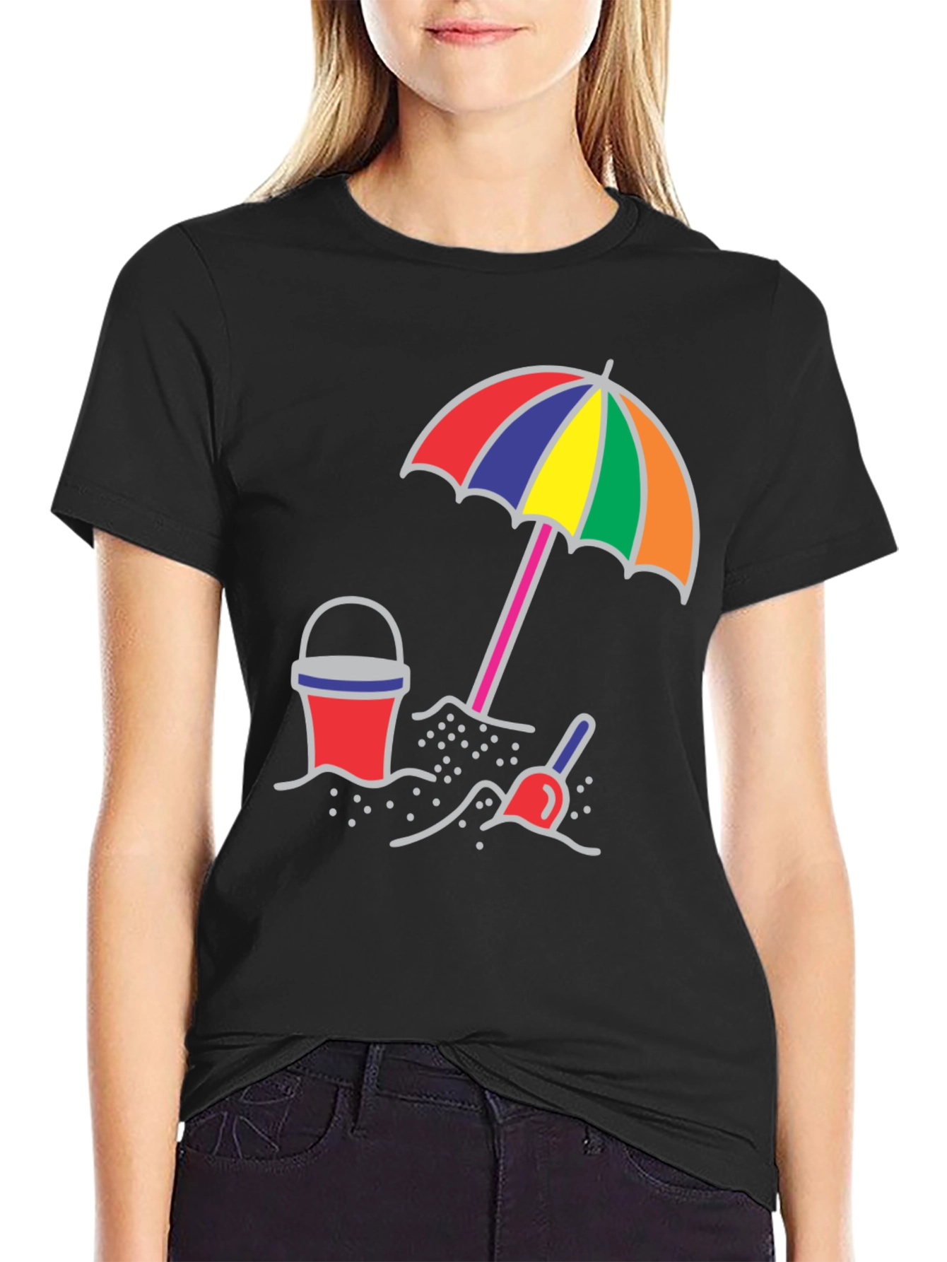 Beach Day Graphic T-Shirt - Summer Fun