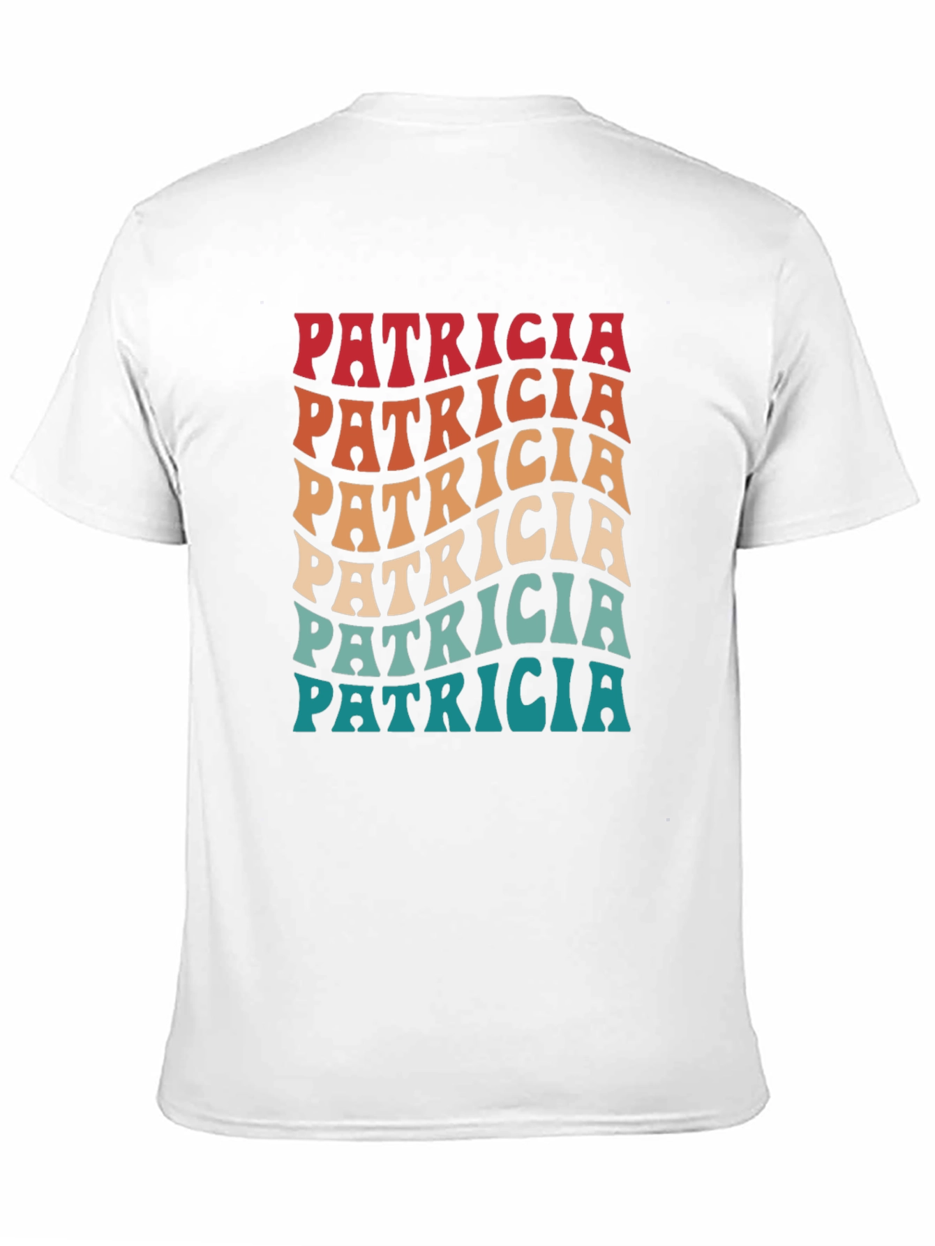 Retro Patricia Personalized Name T-Shirt