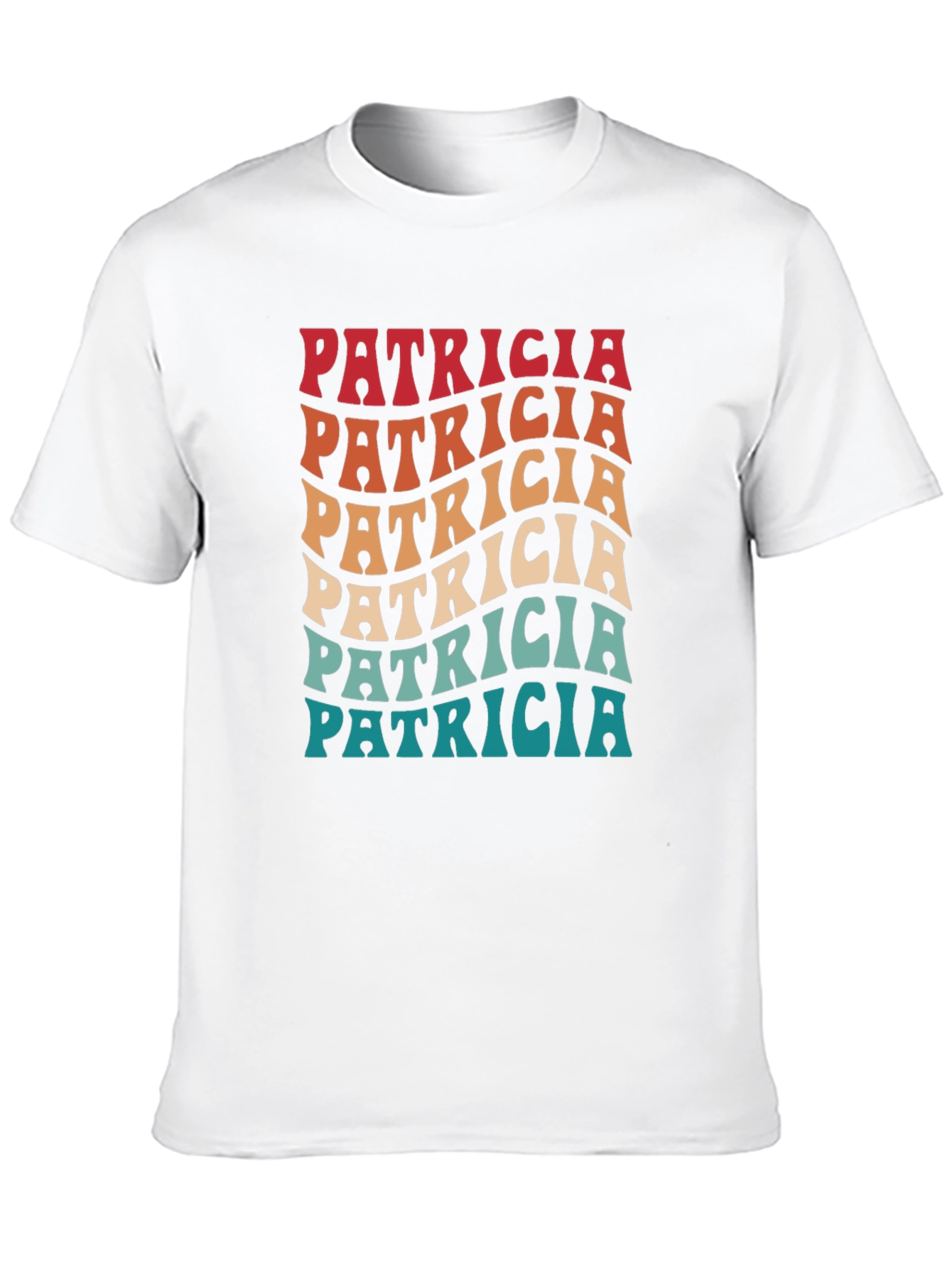 Retro Patricia Personalized Name T-Shirt