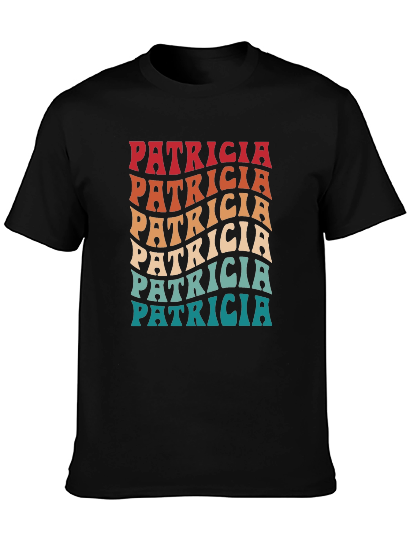 Retro Patricia Personalized Name T-Shirt