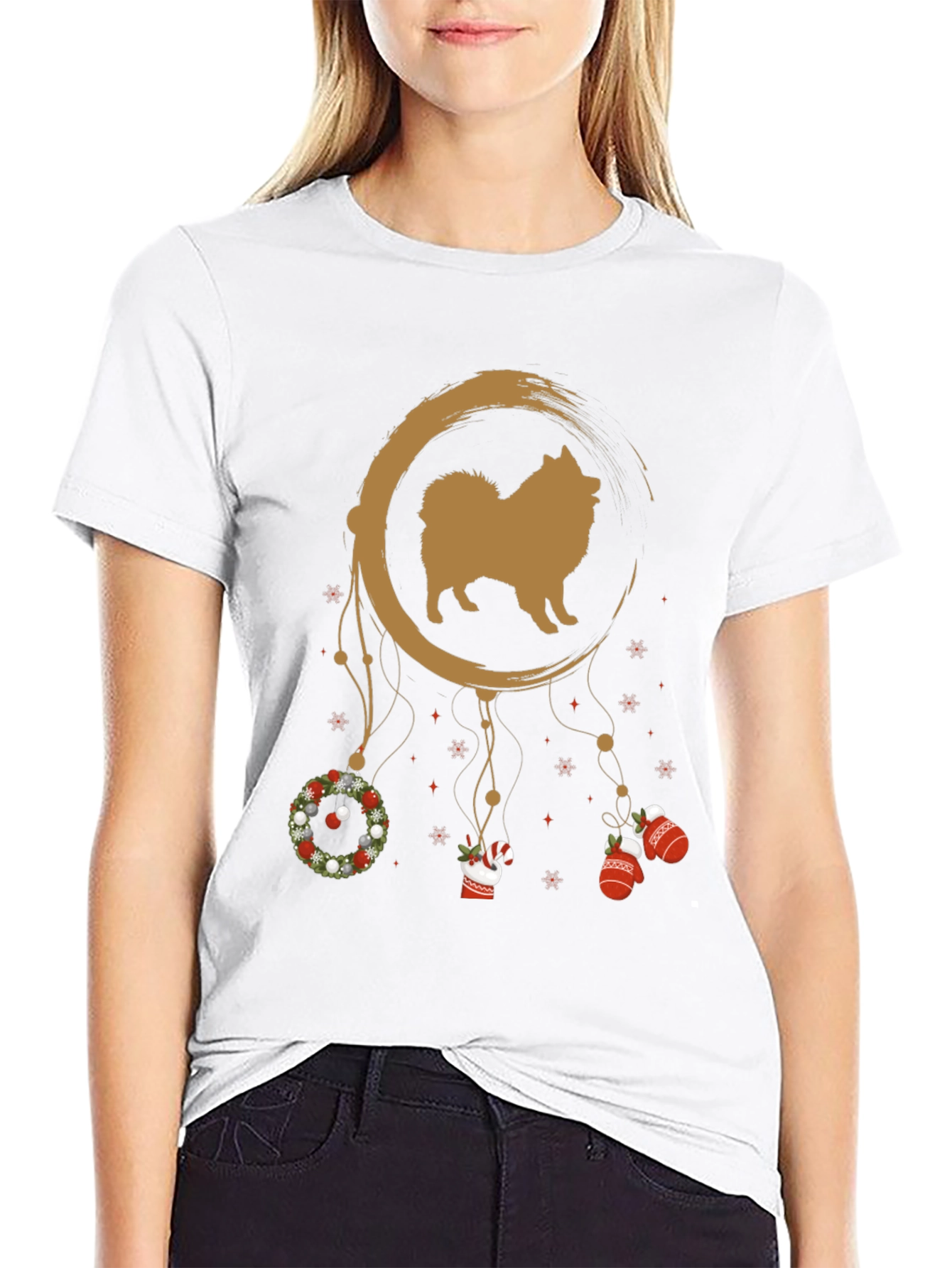 Dog Breed Dreamcatcher Christmas T-Shirt