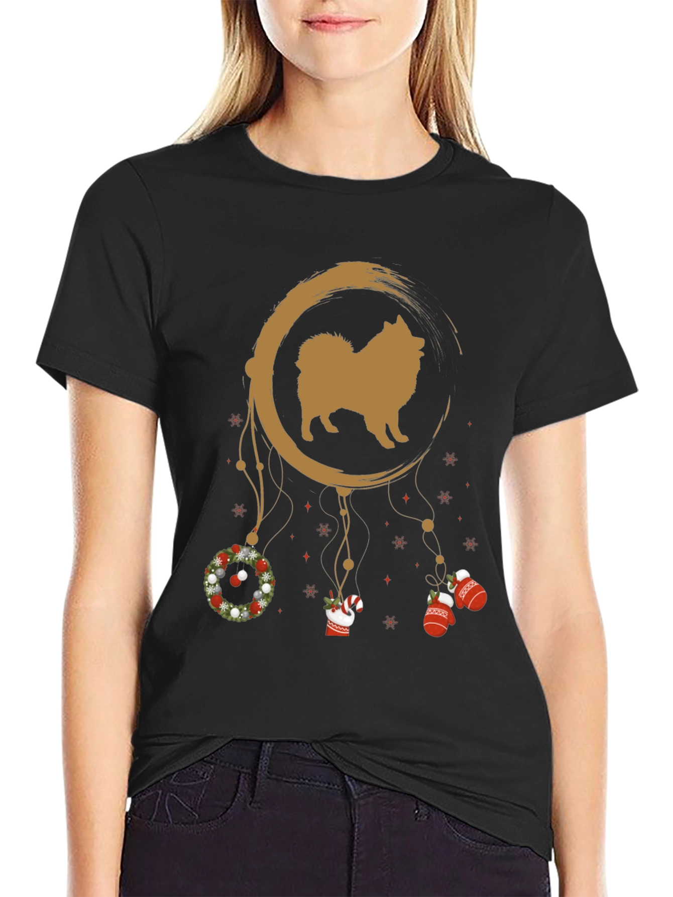 Dog Breed Dreamcatcher Christmas T-Shirt