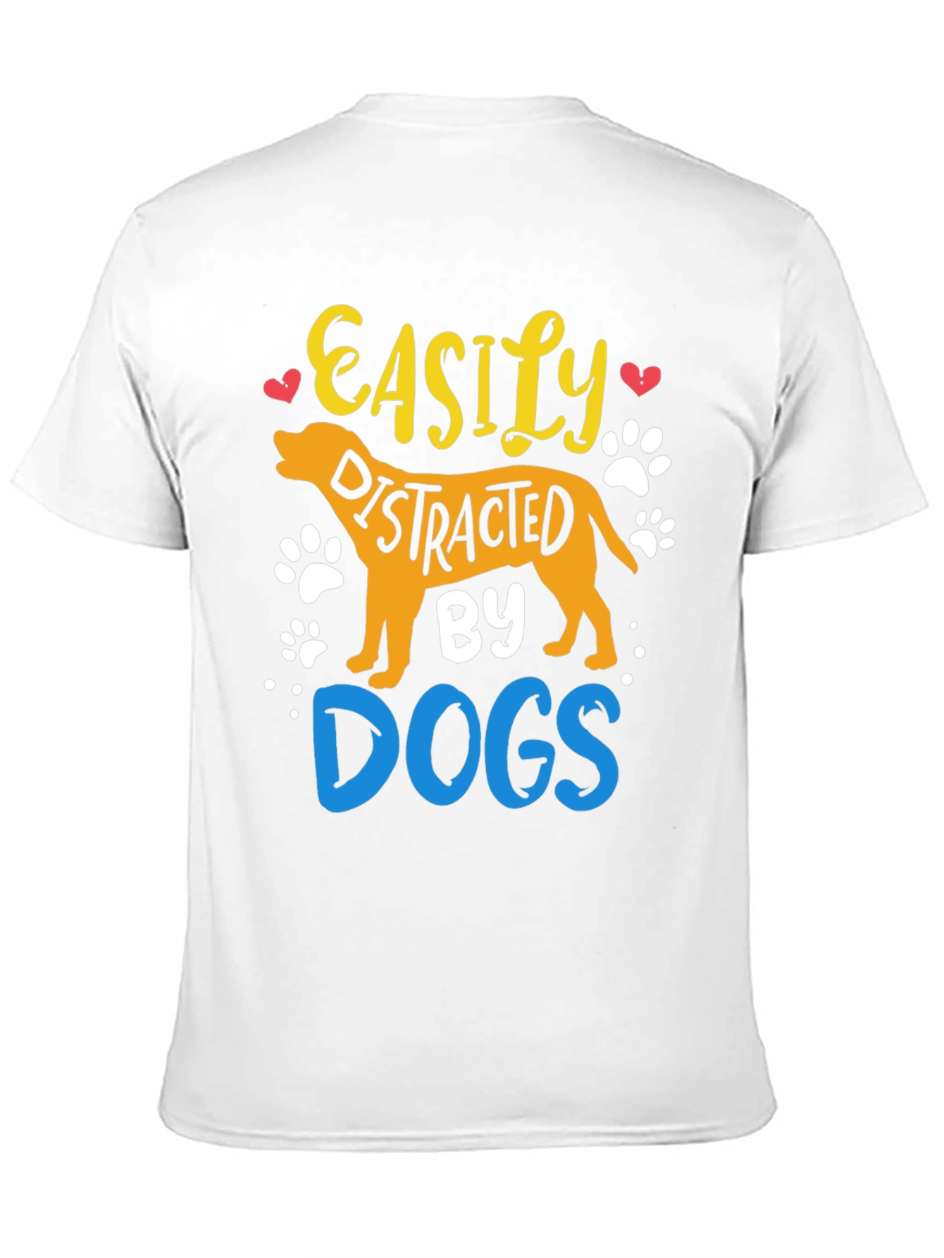 Easily Distracted By Dogs Graphic Tee