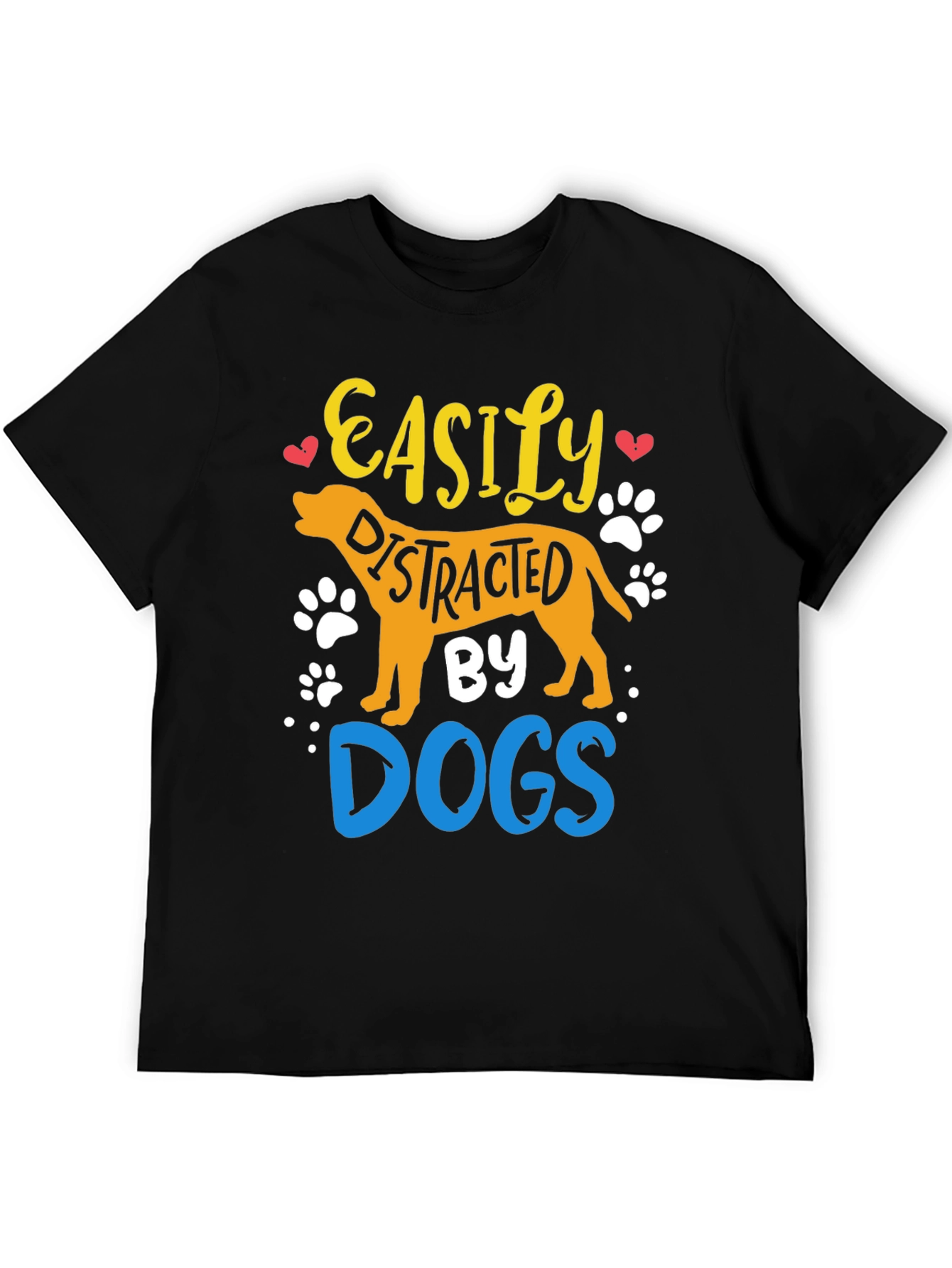 Easily Distracted By Dogs Graphic Tee