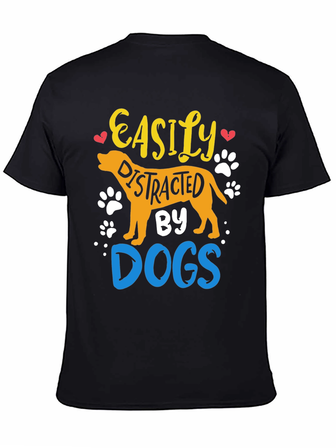 Easily Distracted By Dogs Graphic Tee