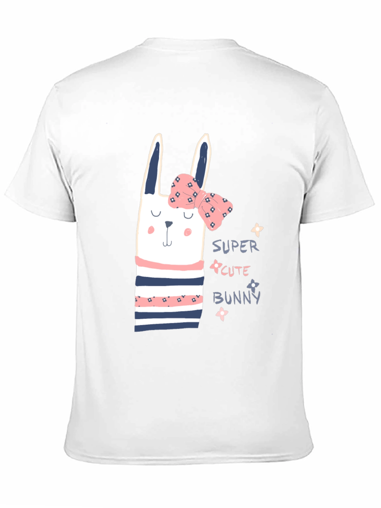 Cute Bunny Graphic Tee - Stylish Cotton T-Shirt