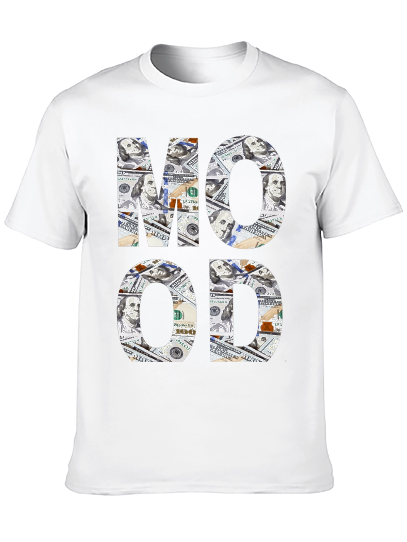 Money Mood Black Graphic Tee