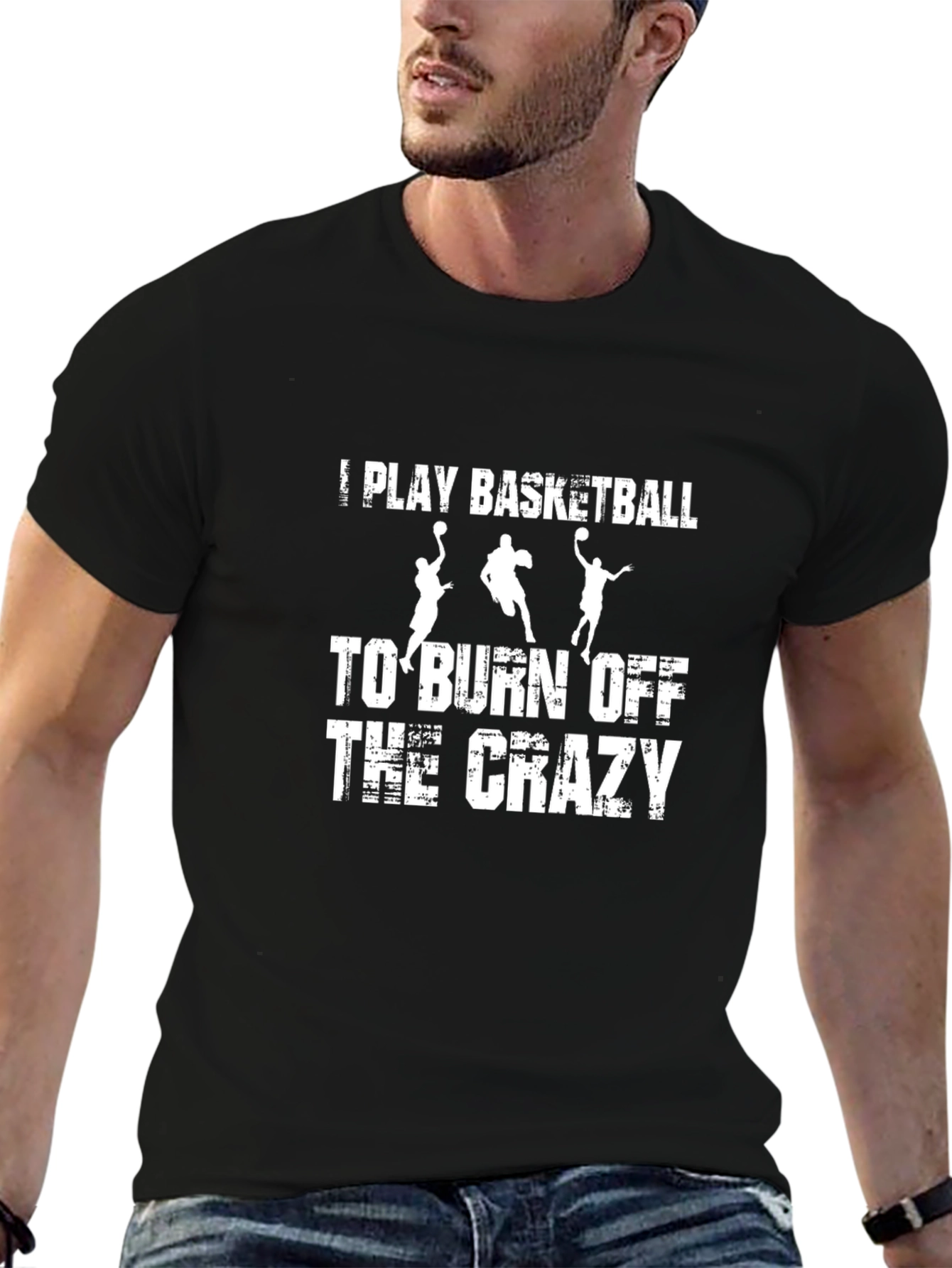 Basketball Burn Off the Crazy Graphic T-Shirt