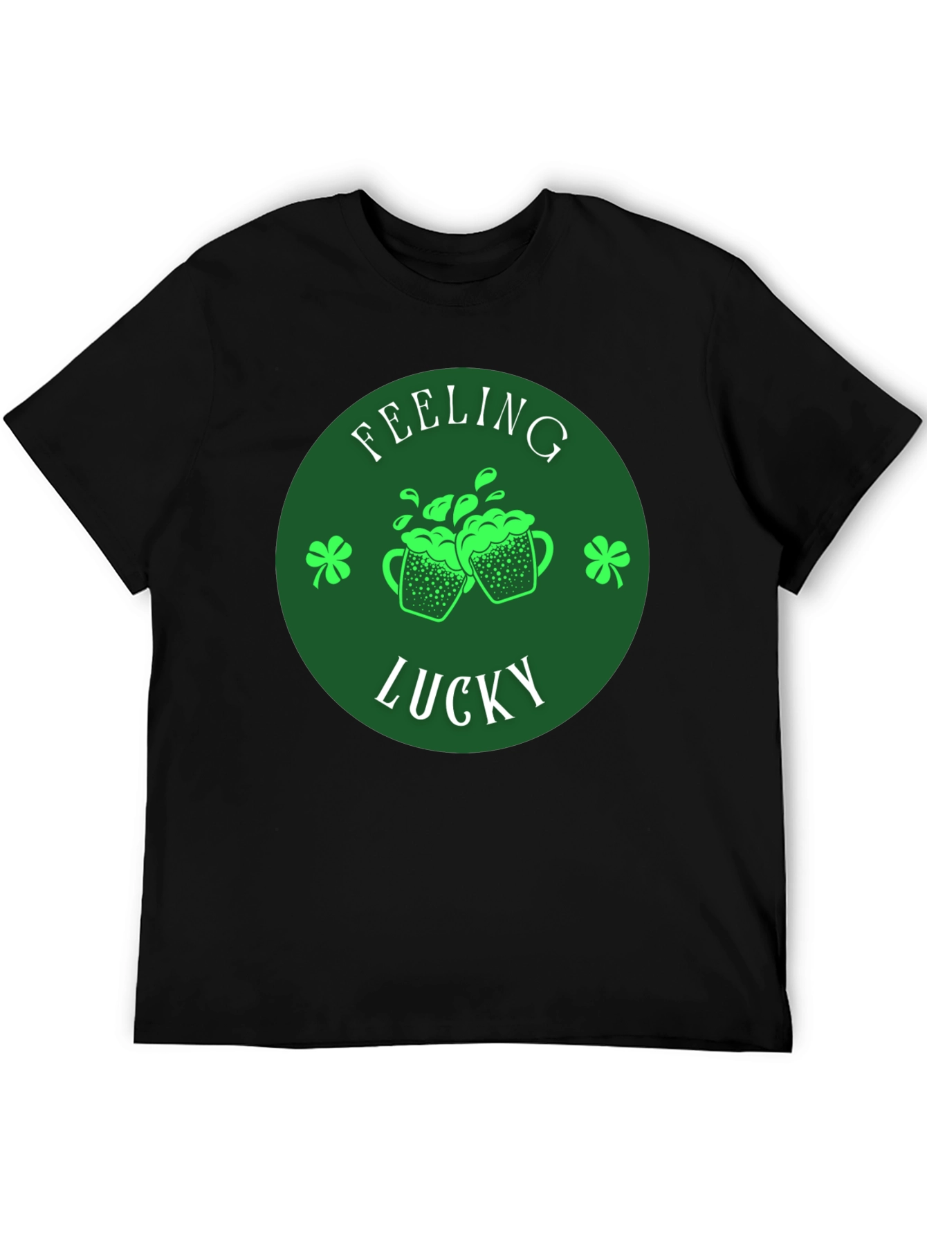 Feeling Lucky St. Patricks Day Graphic Tee