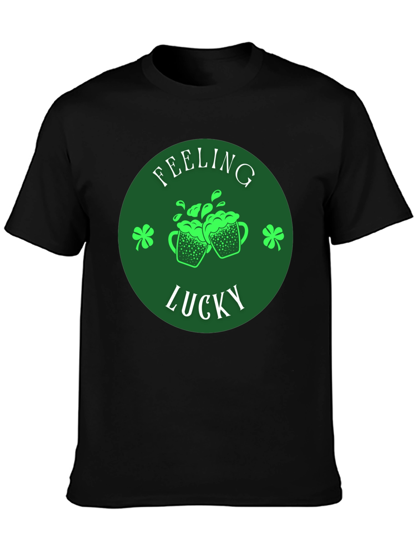 Feeling Lucky St. Patricks Day Graphic Tee