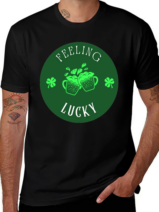 Feeling Lucky St. Patricks Day Graphic Tee