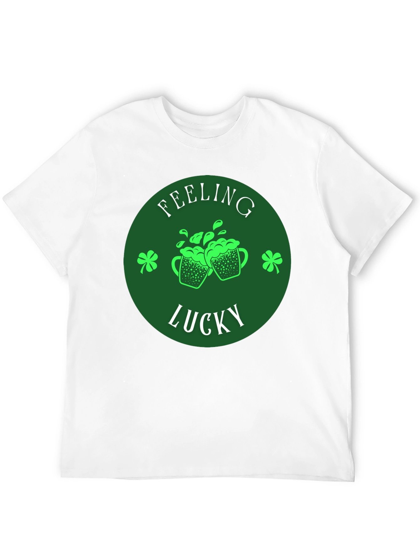 Feeling Lucky St. Patricks Day Graphic Tee