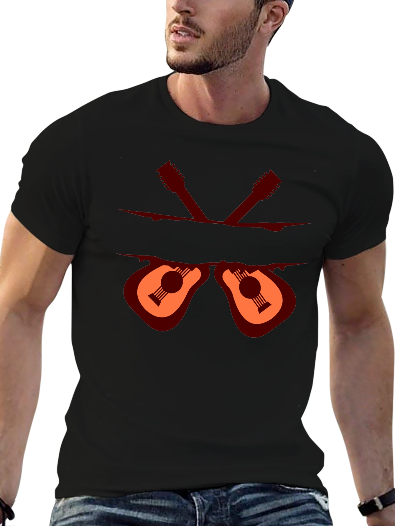 Guitar Vision T-Shirt - Rock Star Style