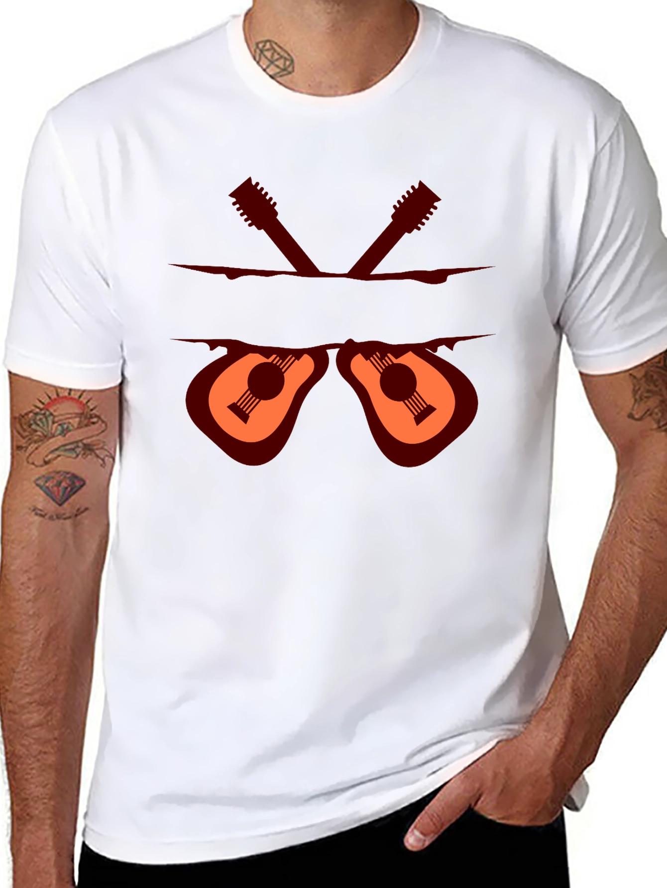 Guitar Vision T-Shirt - Rock Star Style