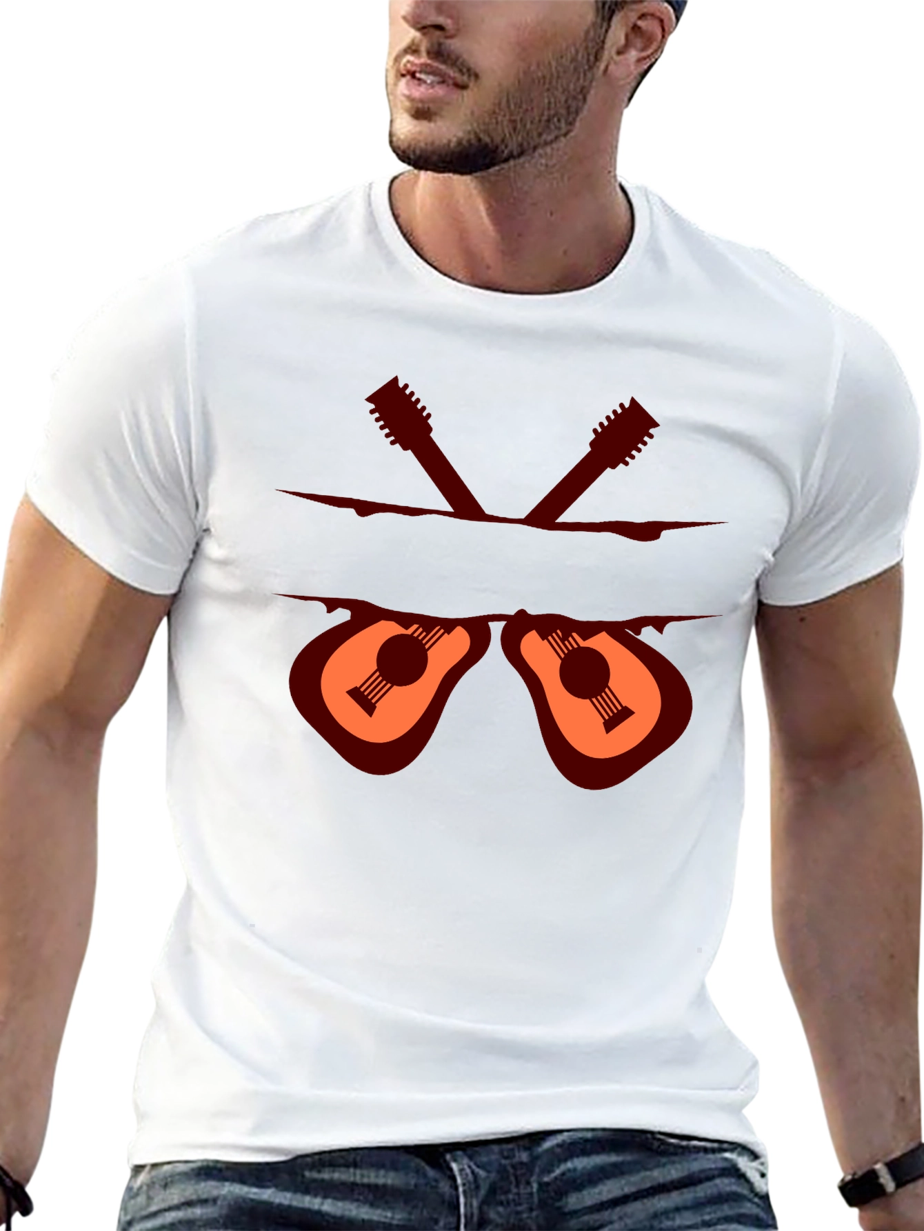 Guitar Vision T-Shirt - Rock Star Style