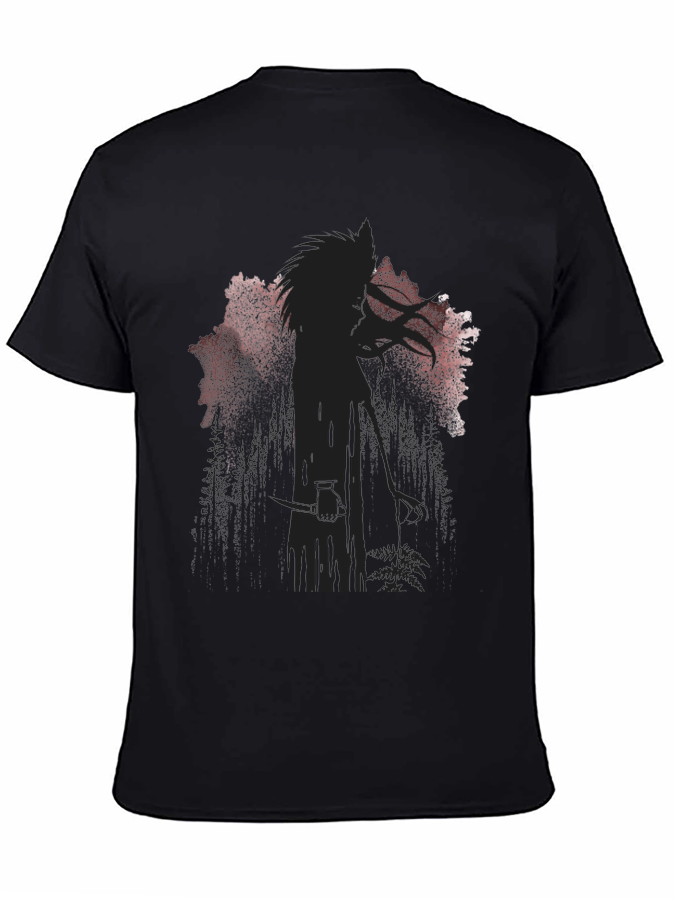 Grim Reaper Graphic Tee - Black T-Shirt