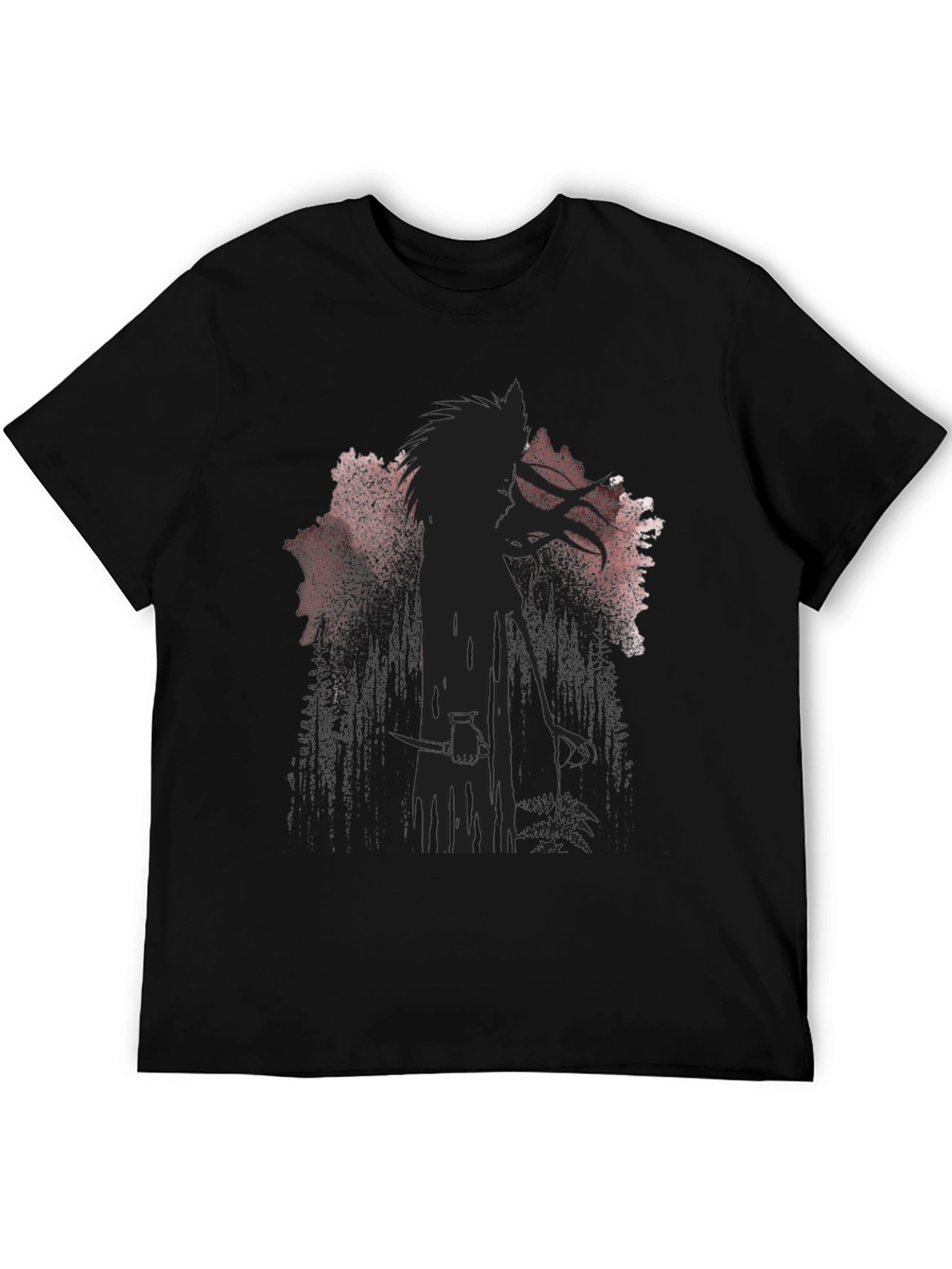 Grim Reaper Graphic Tee - Black T-Shirt