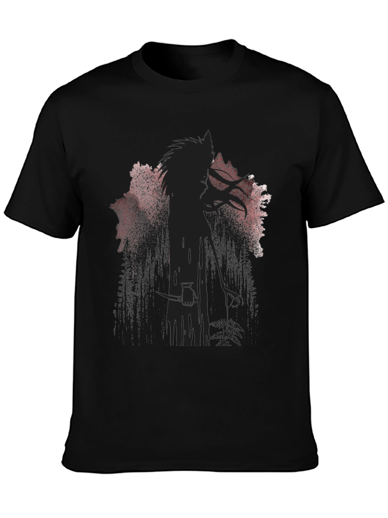 Grim Reaper Graphic Tee - Black T-Shirt