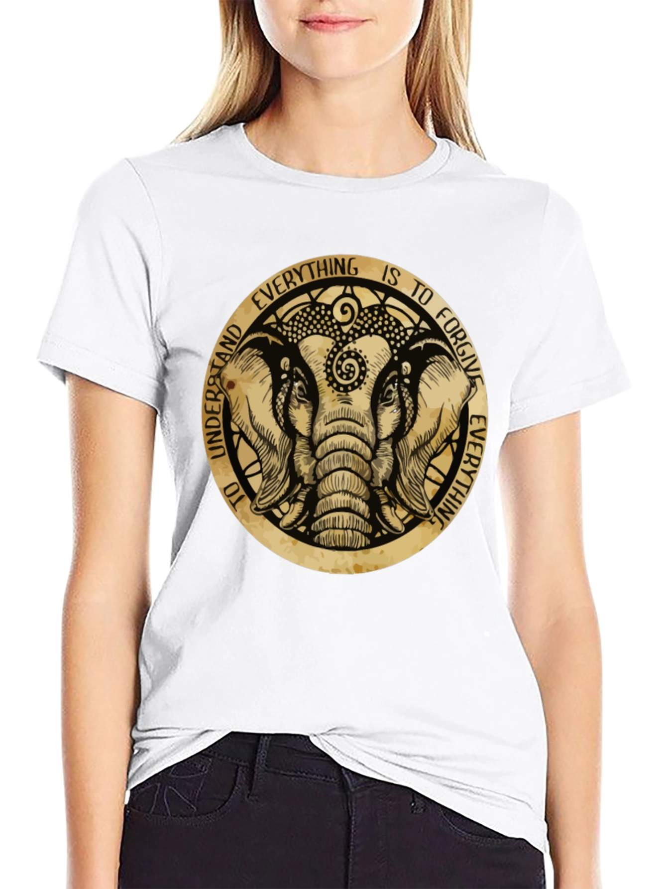 Elephant Forgiveness Graphic T-Shirt