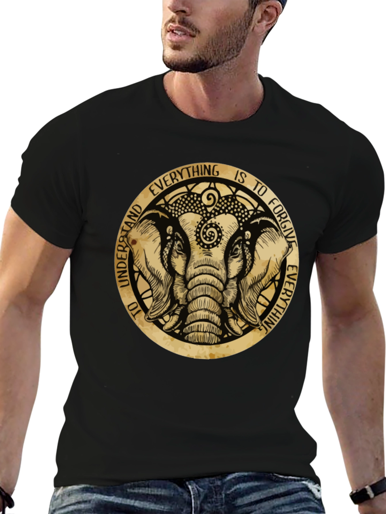 Elephant Forgiveness Graphic T-Shirt