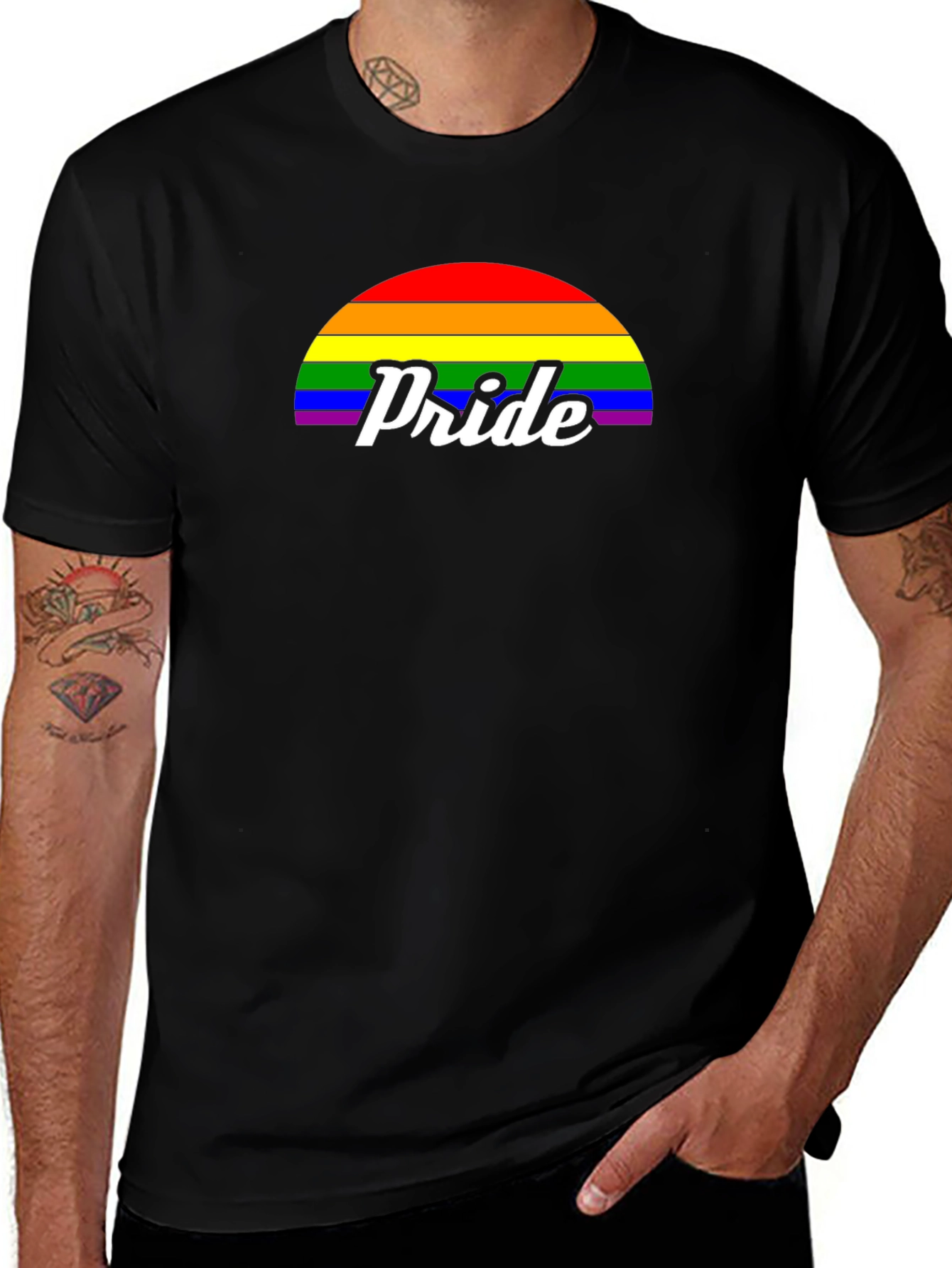 Pride Rainbow T-Shirt - LGBTQ+ Equality Tee