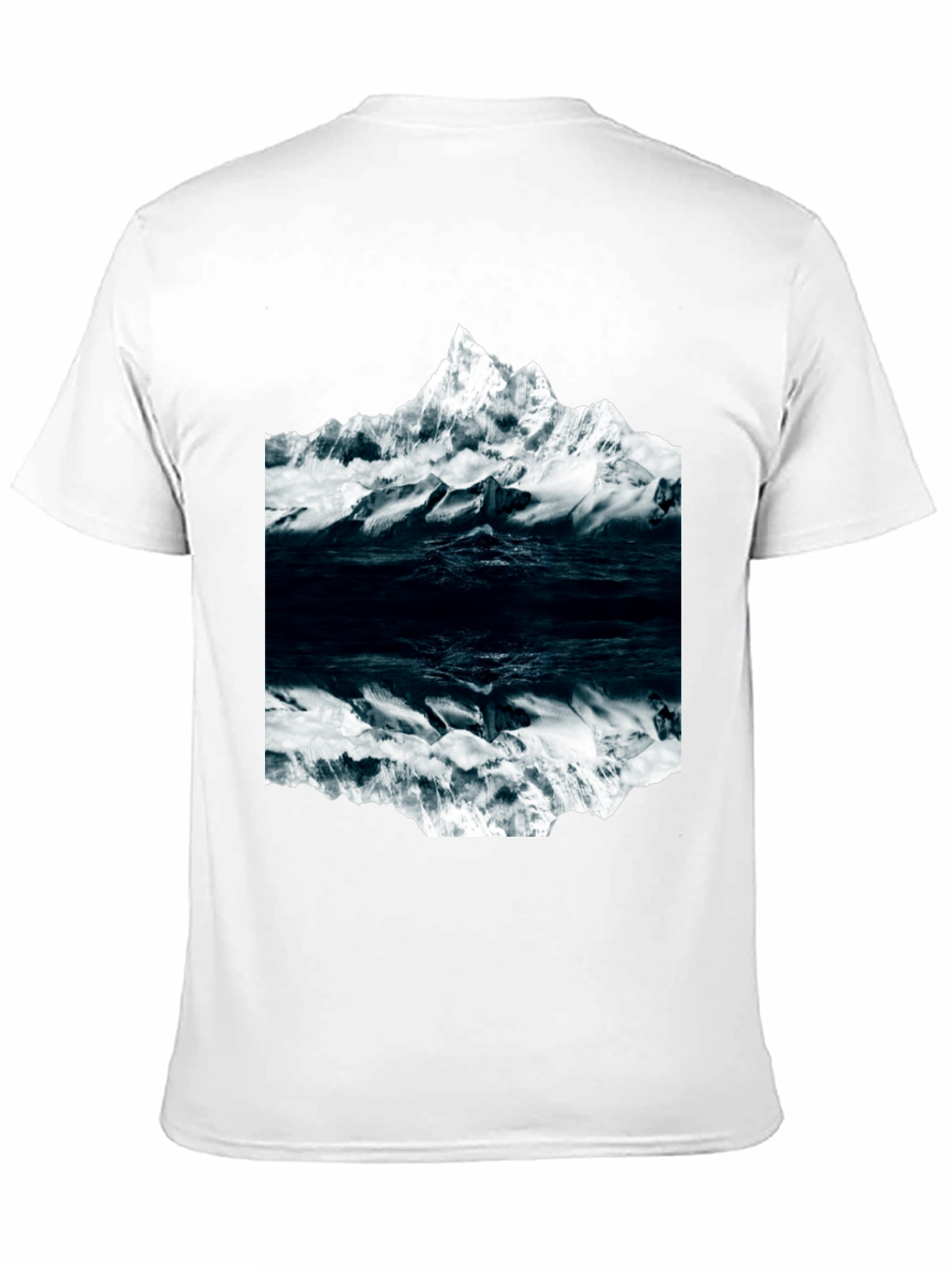 Mountain Reflection Graphic Tee - Soft Cotton