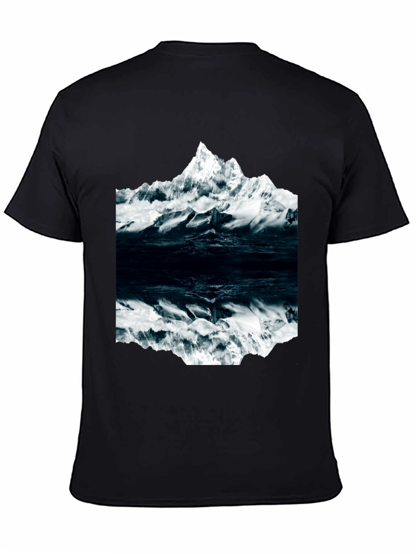 Mountain Reflection Graphic Tee - Soft Cotton