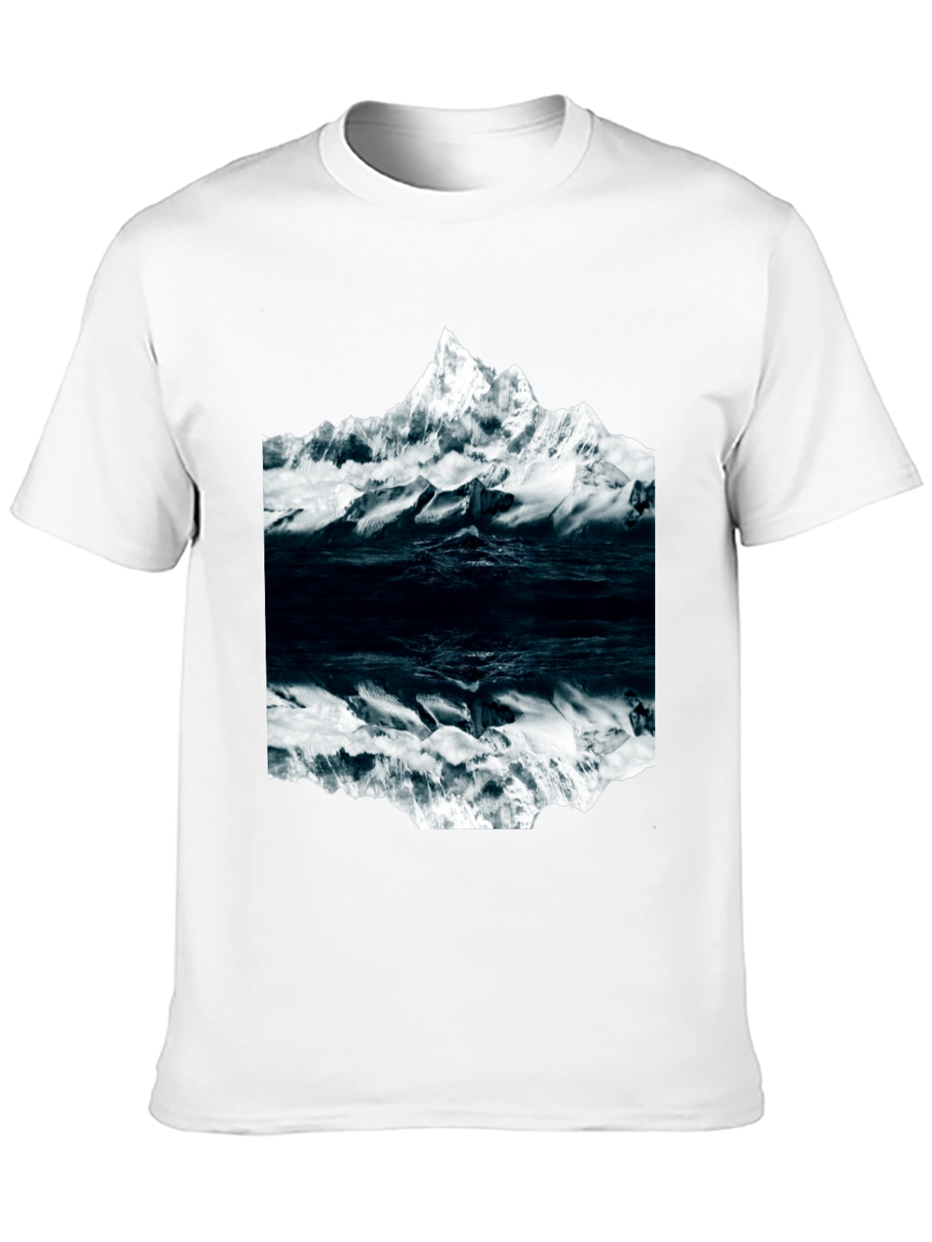 Mountain Reflection Graphic Tee - Soft Cotton