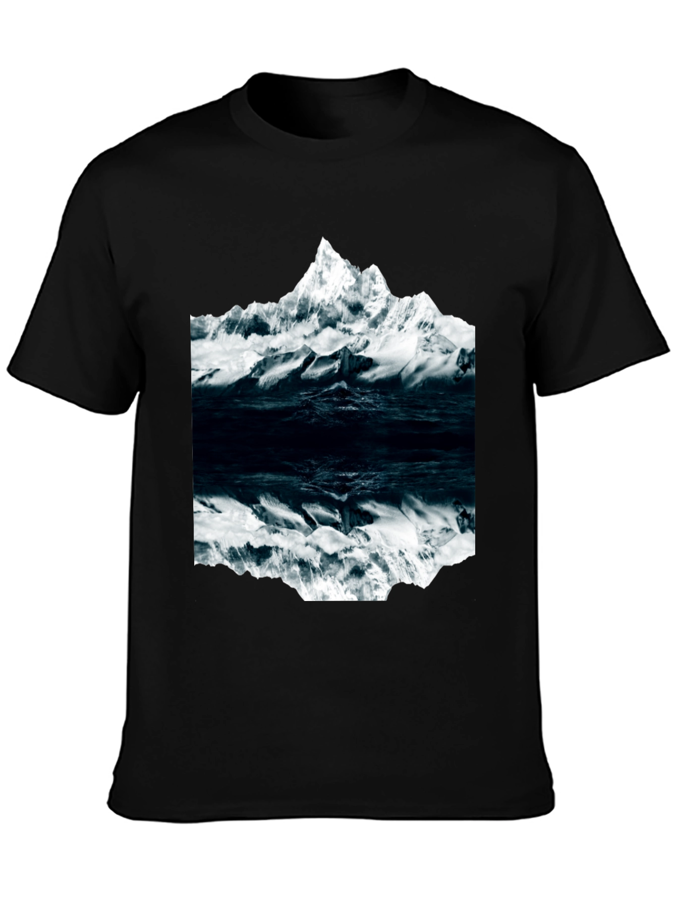 Mountain Reflection Graphic Tee - Soft Cotton