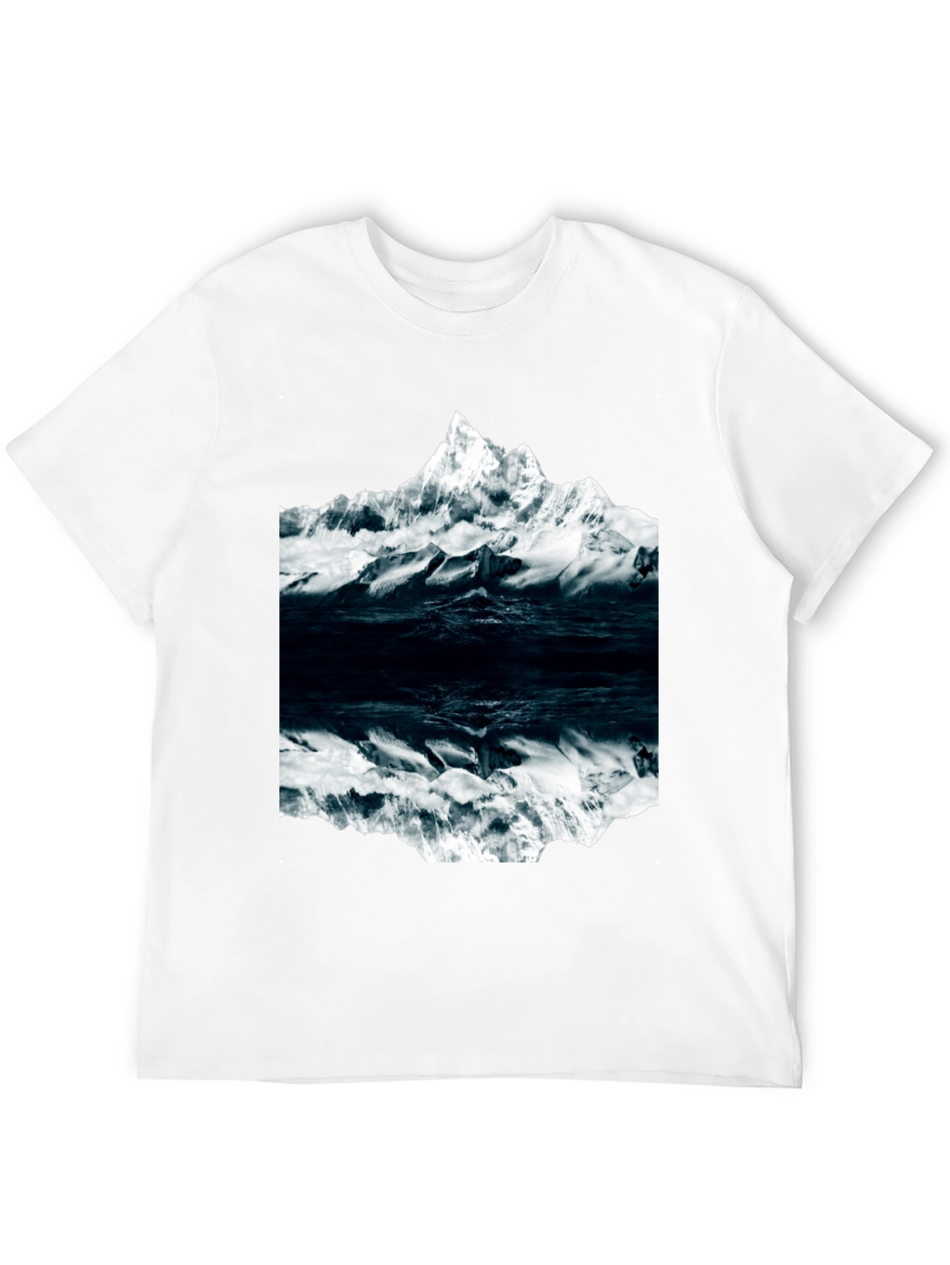 Mountain Reflection Graphic Tee - Soft Cotton