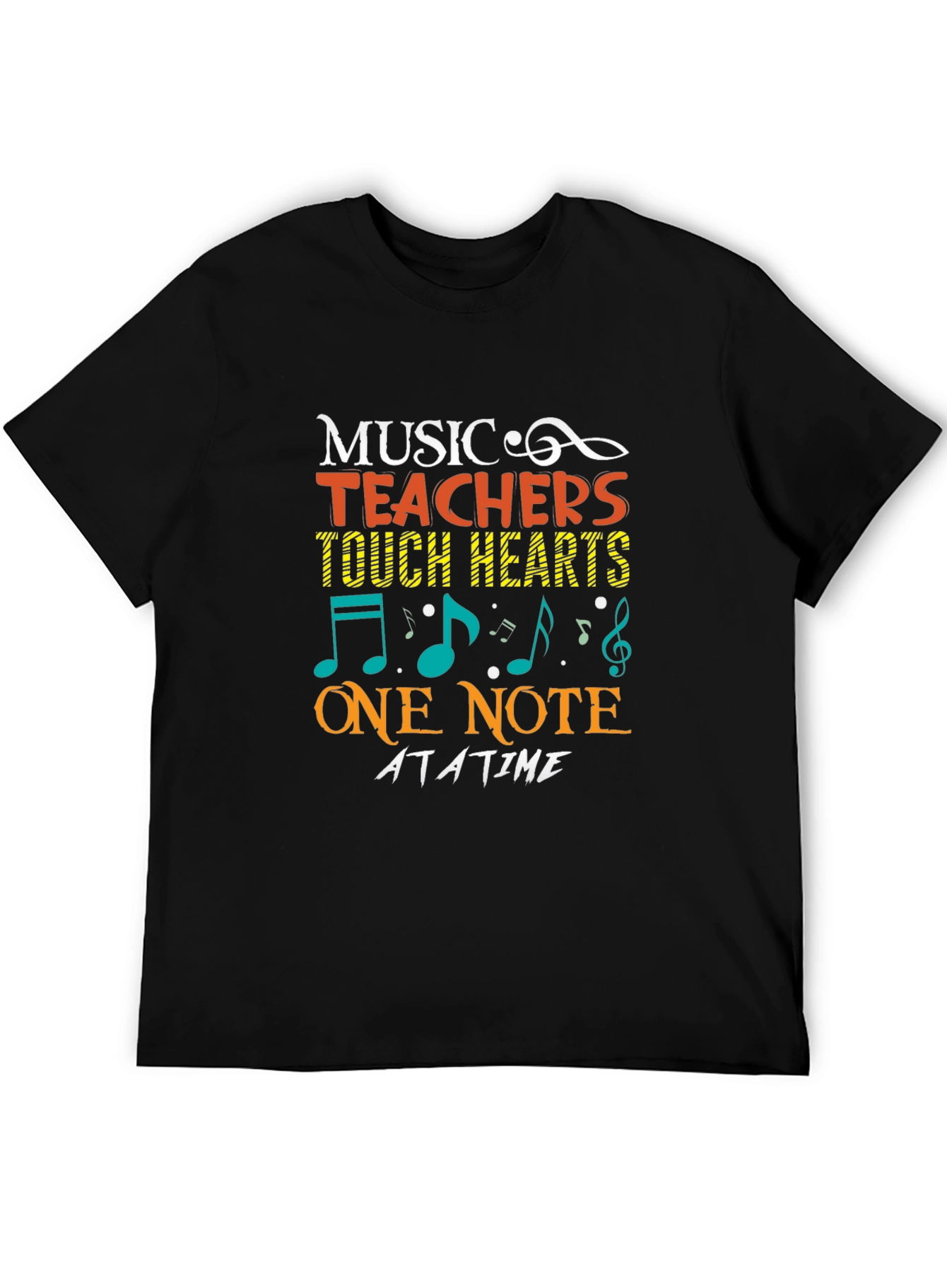 Music Teachers Touch Hearts T-Shirt