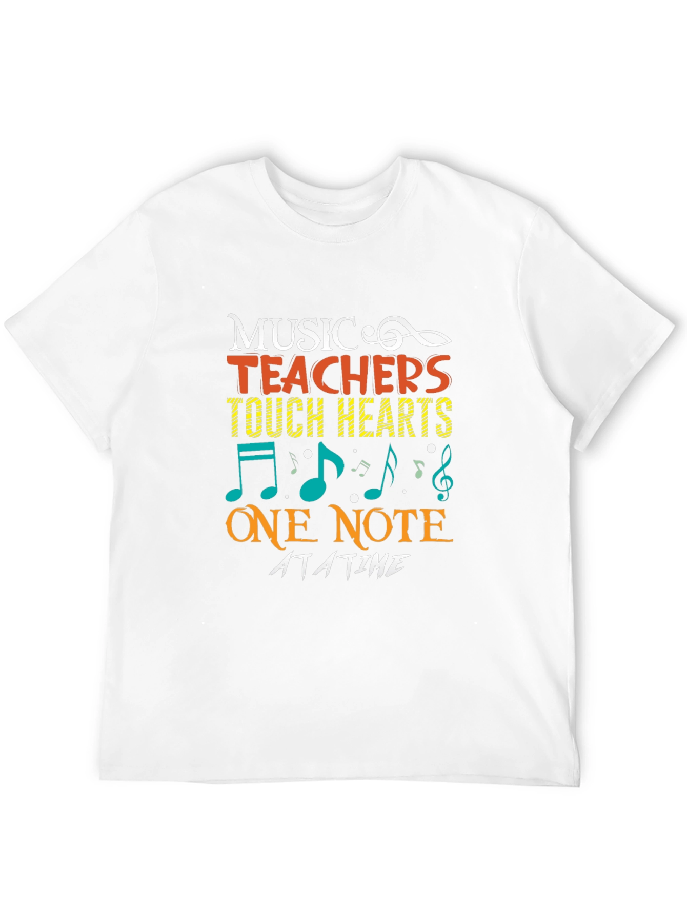 Music Teachers Touch Hearts T-Shirt